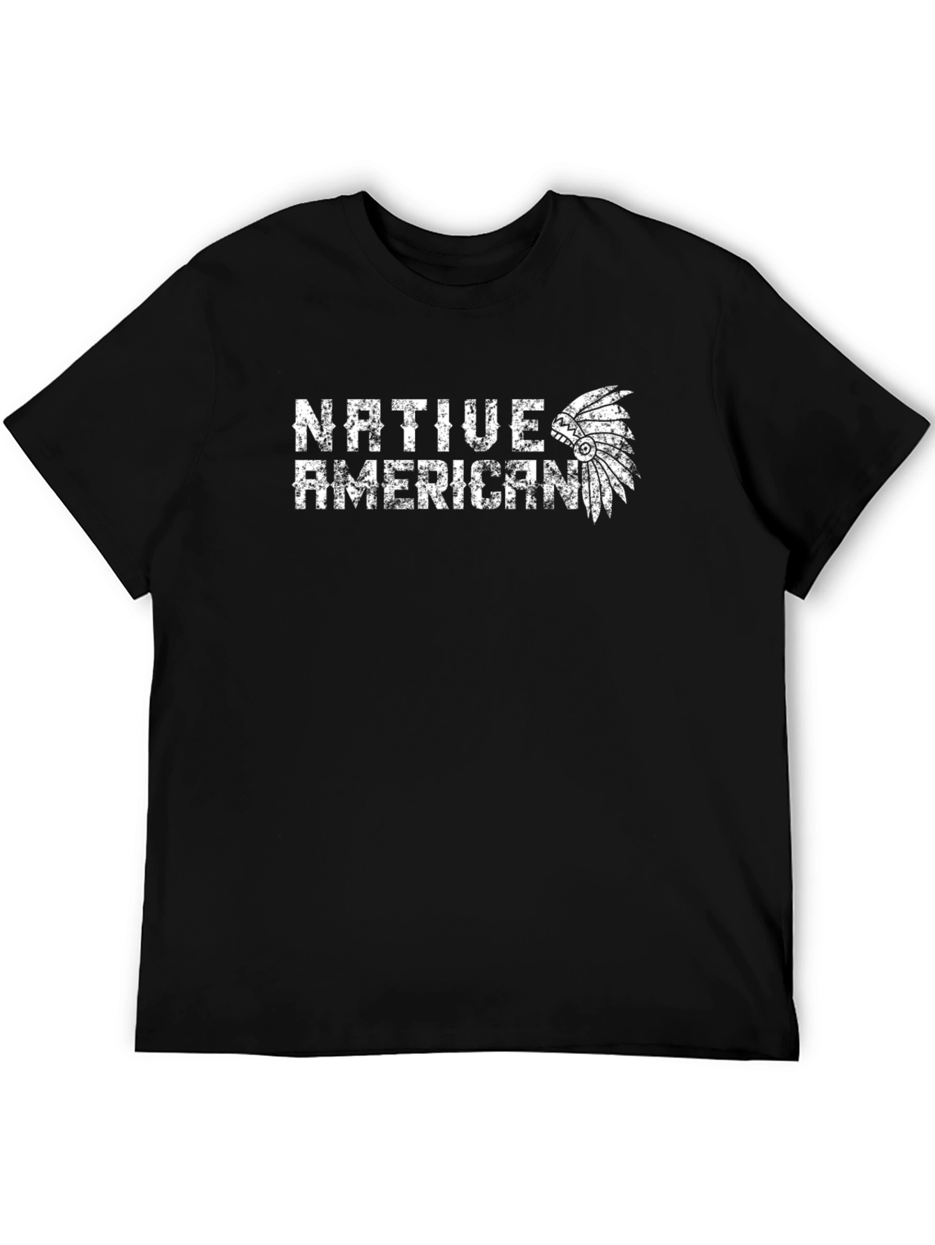 Native American Headdress Graphic T-Shirt