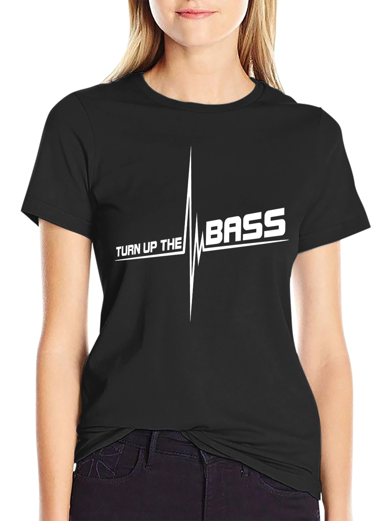 Turn Up The Bass Graphic T-Shirt
