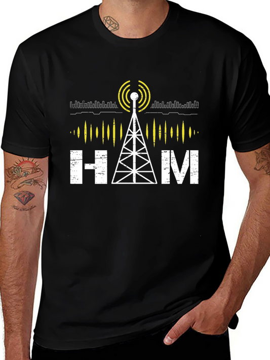 HAM Radio Operator T-Shirt Antenna Design