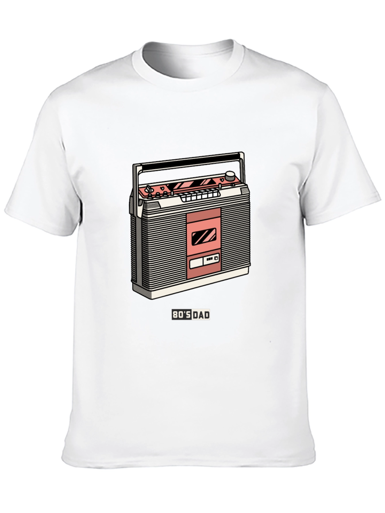 80s Dad Boombox Graphic Tee
