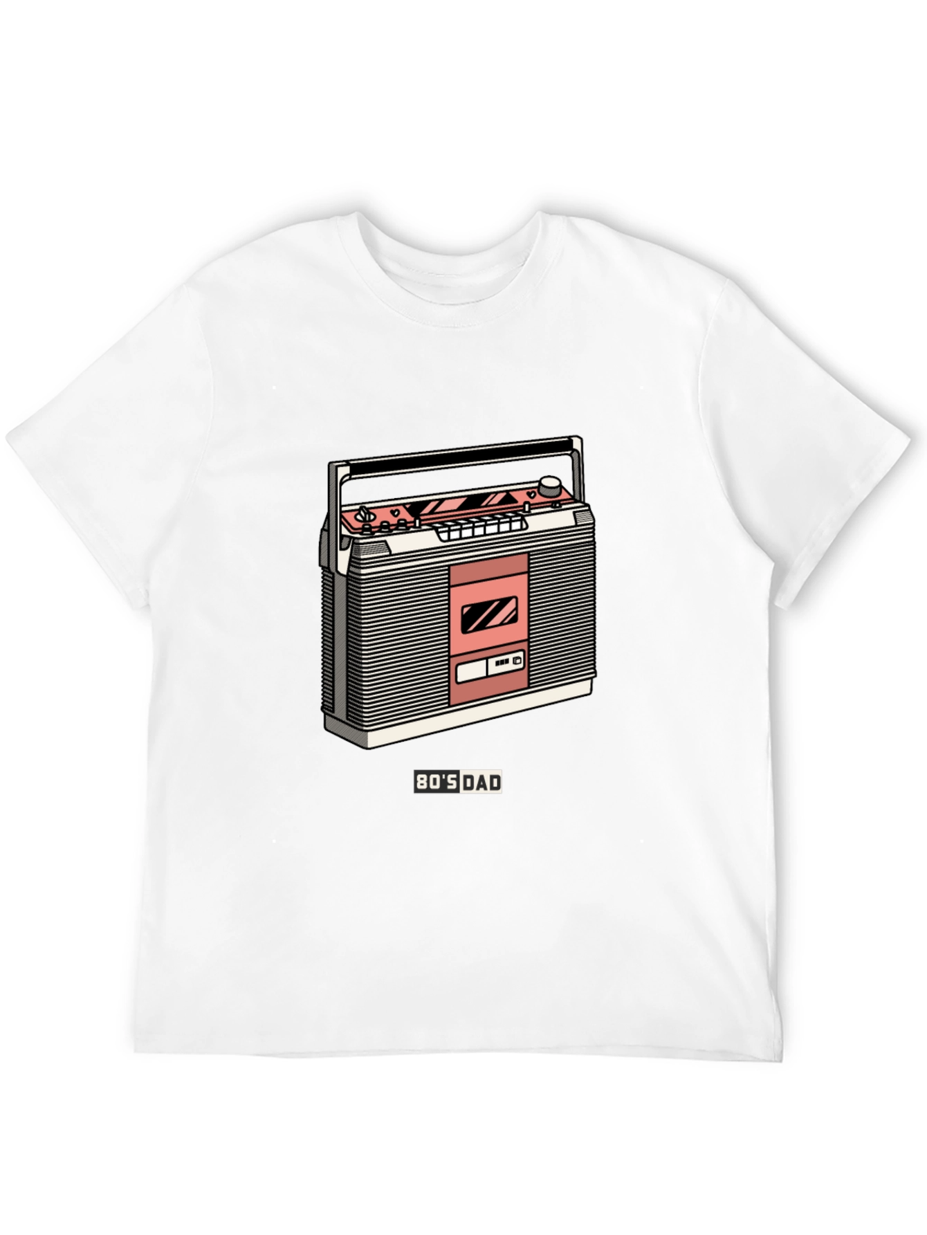 80s Dad Boombox Graphic Tee
