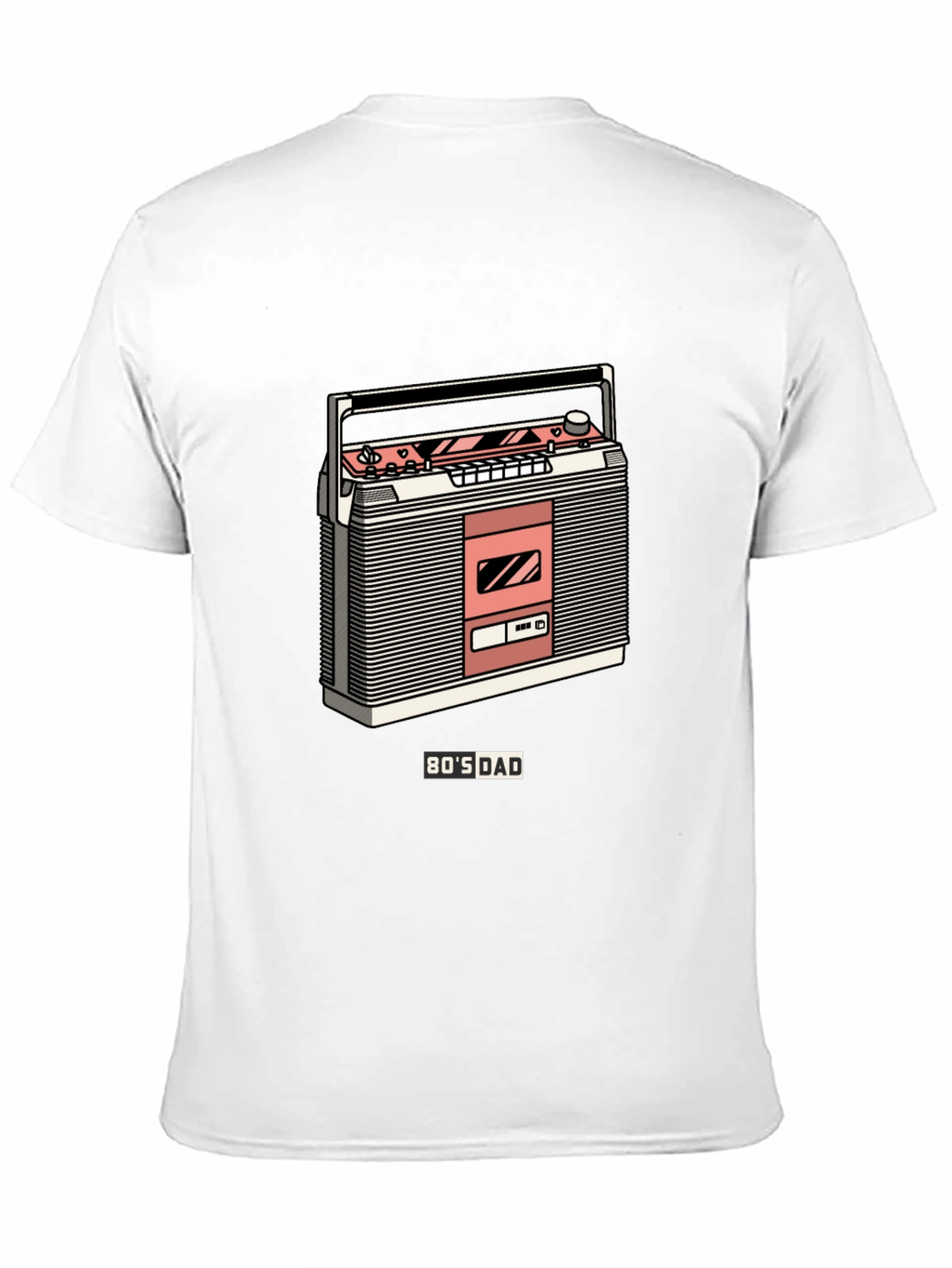 80s Dad Boombox Graphic Tee