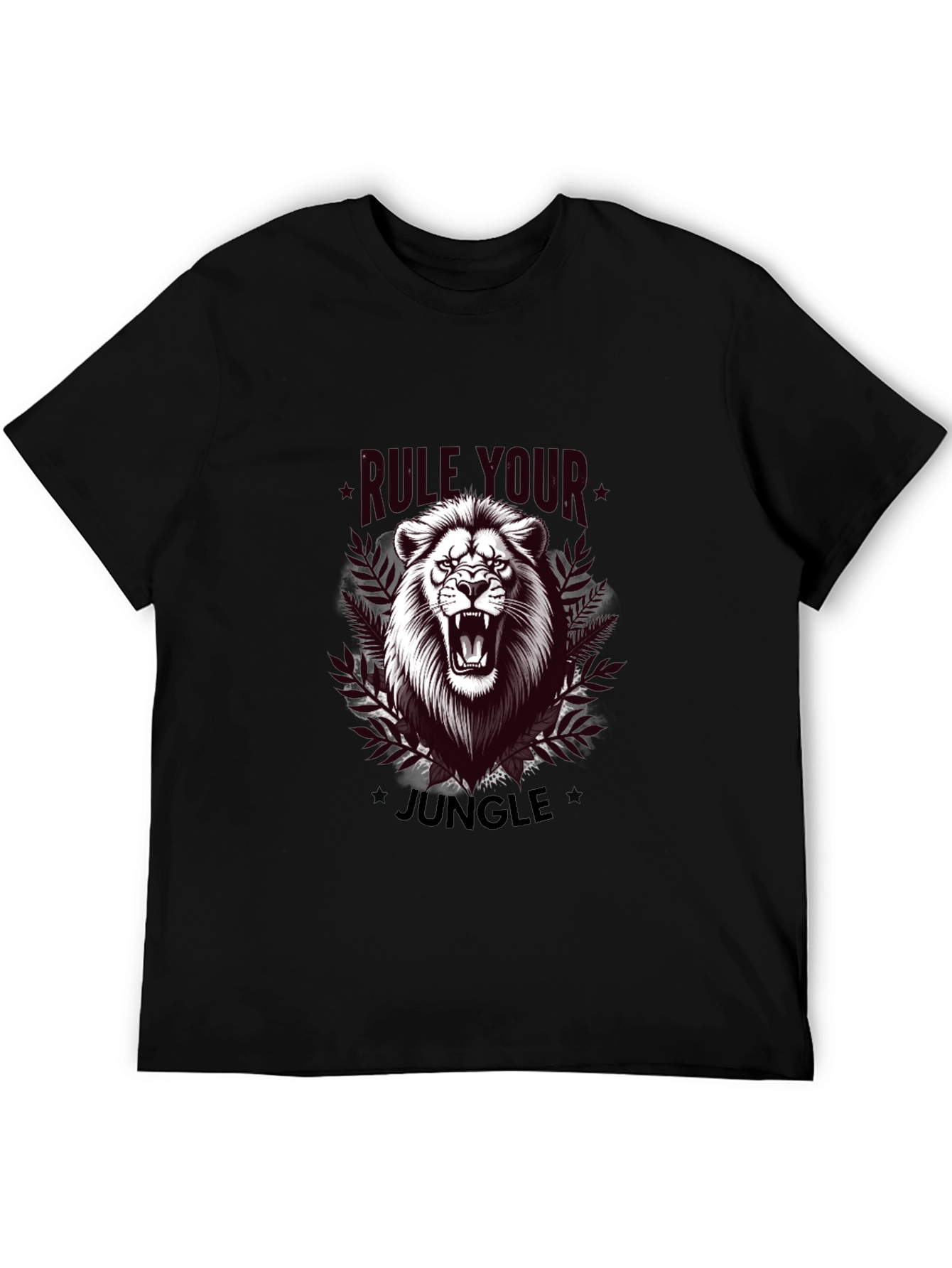 Rule Your Jungle Lion Graphic T-Shirt