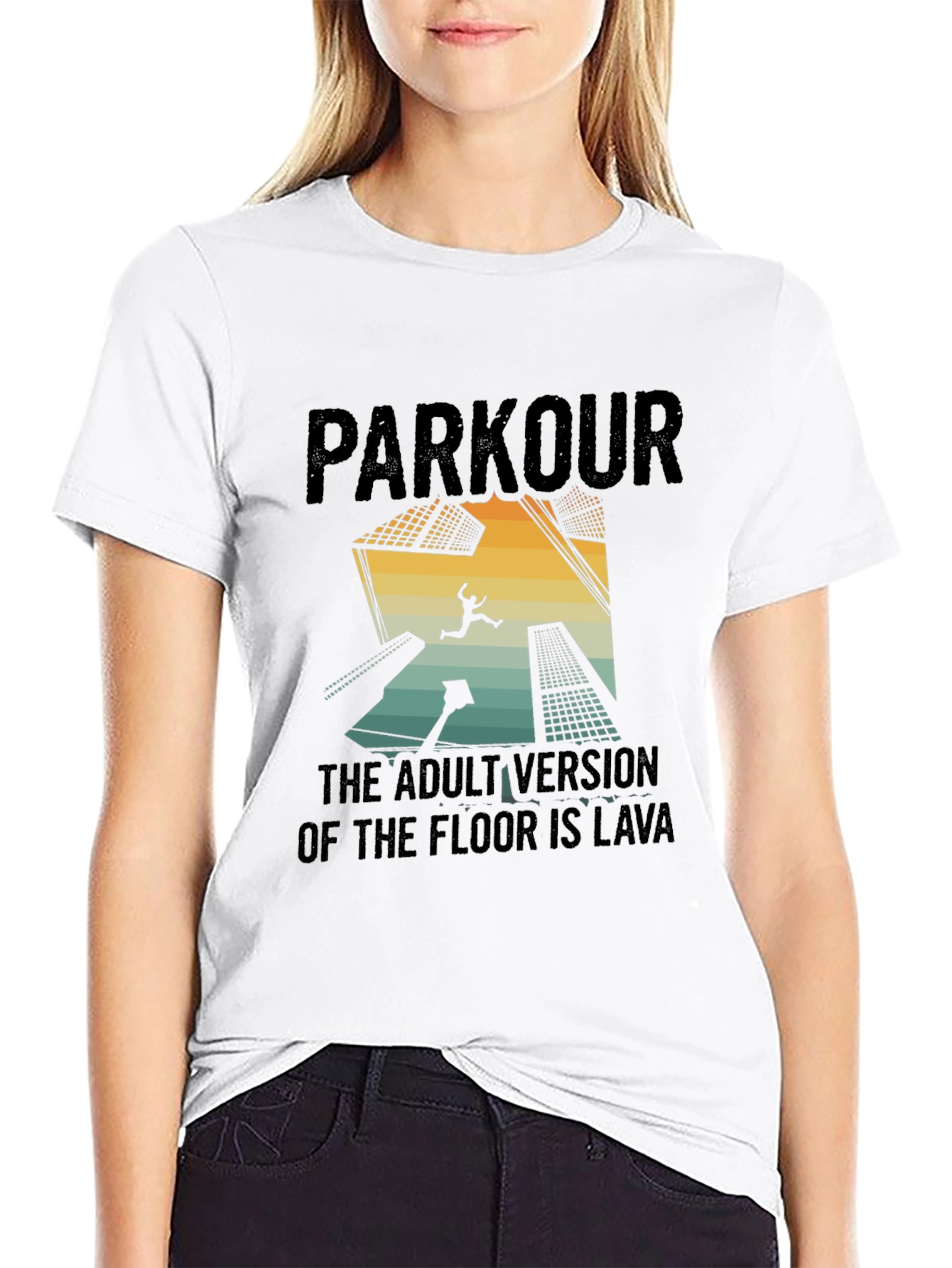 Parkour Adult Version T-Shirt