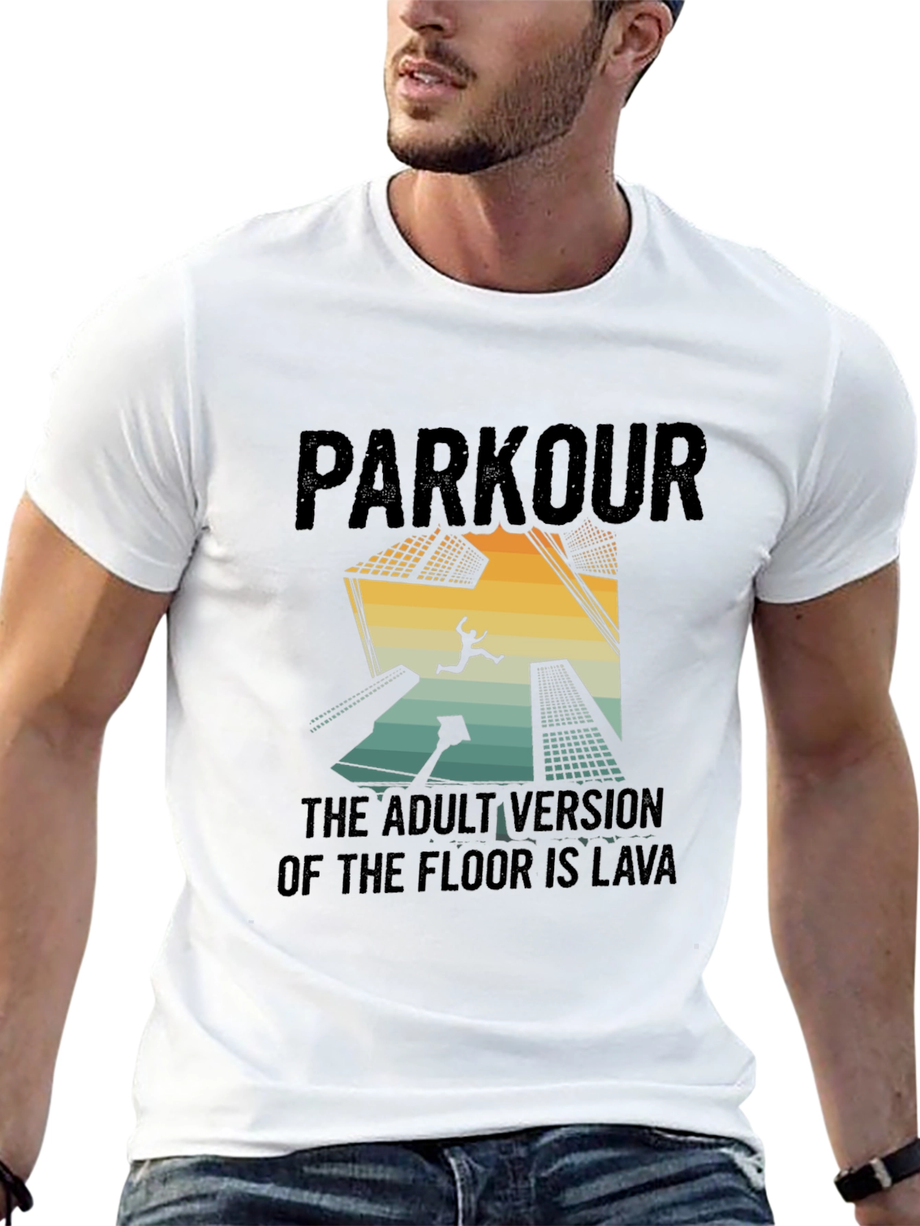 Parkour Adult Version T-Shirt