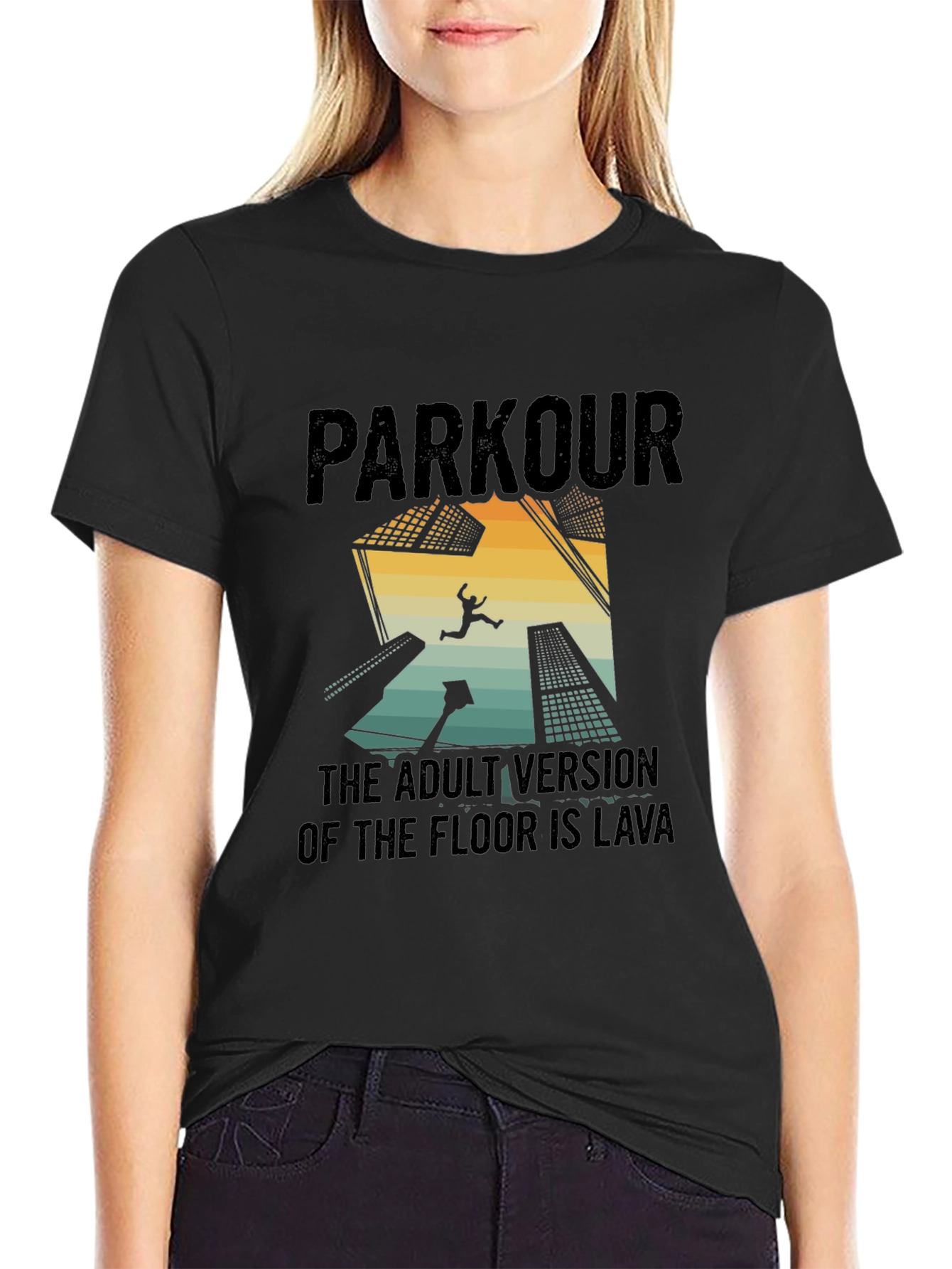 Parkour Adult Version T-Shirt