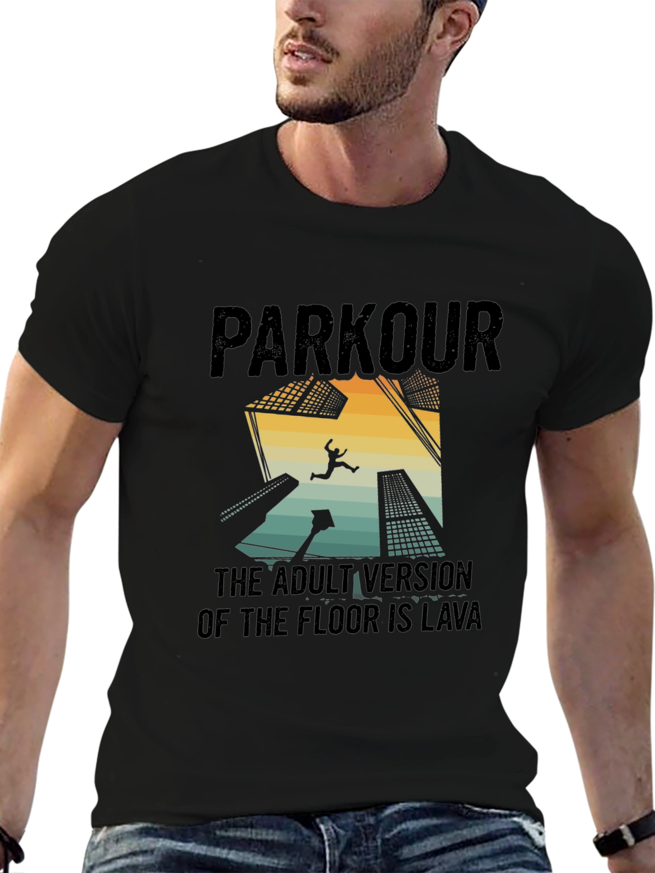 Parkour Adult Version T-Shirt