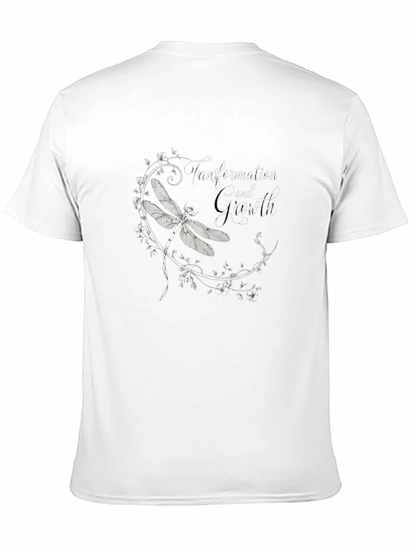 Dragonfly Transformation Growth T-Shirt
