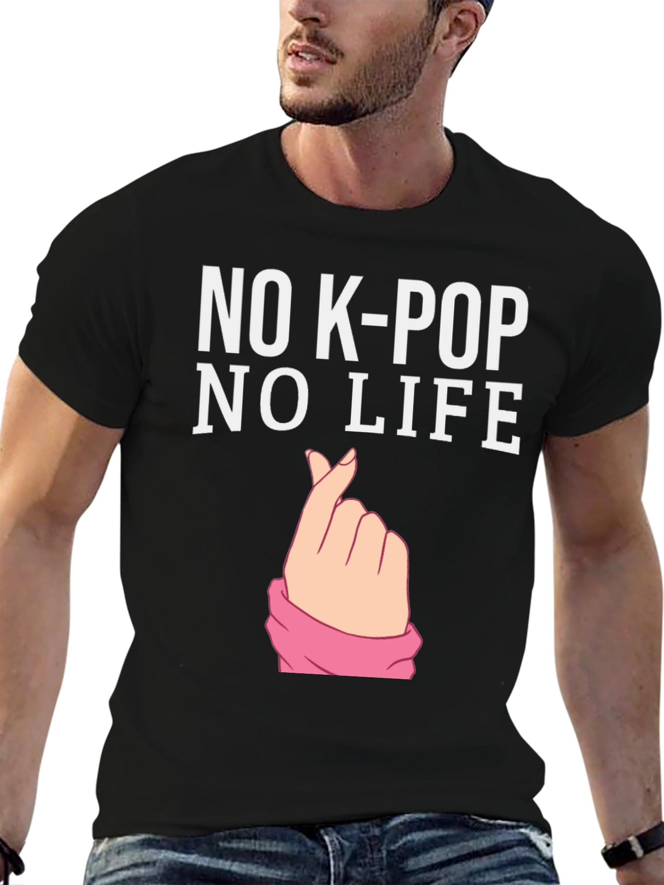 No K-Pop No Life Graphic Tee