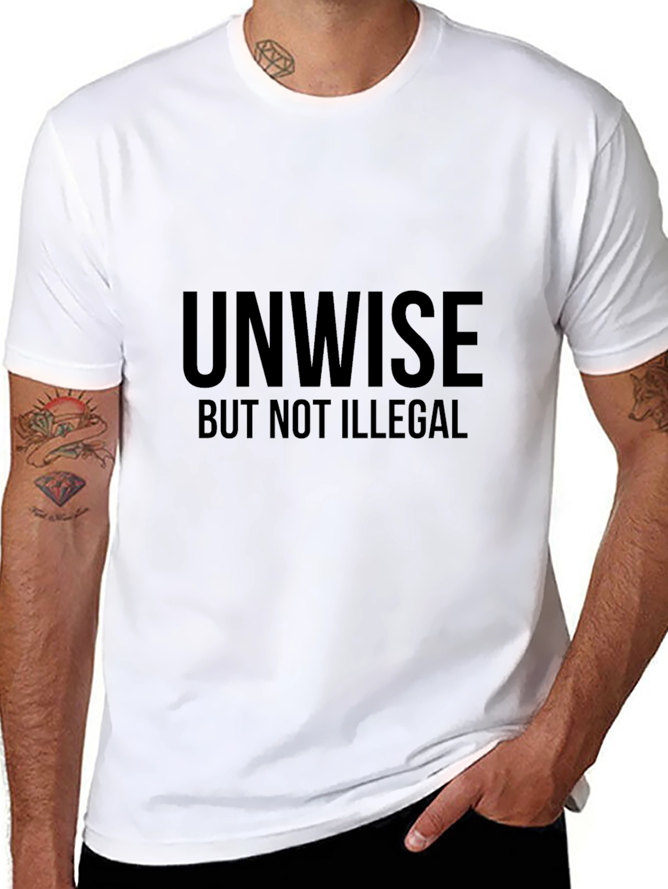 Unwise But Not Illegal Graphic Tee