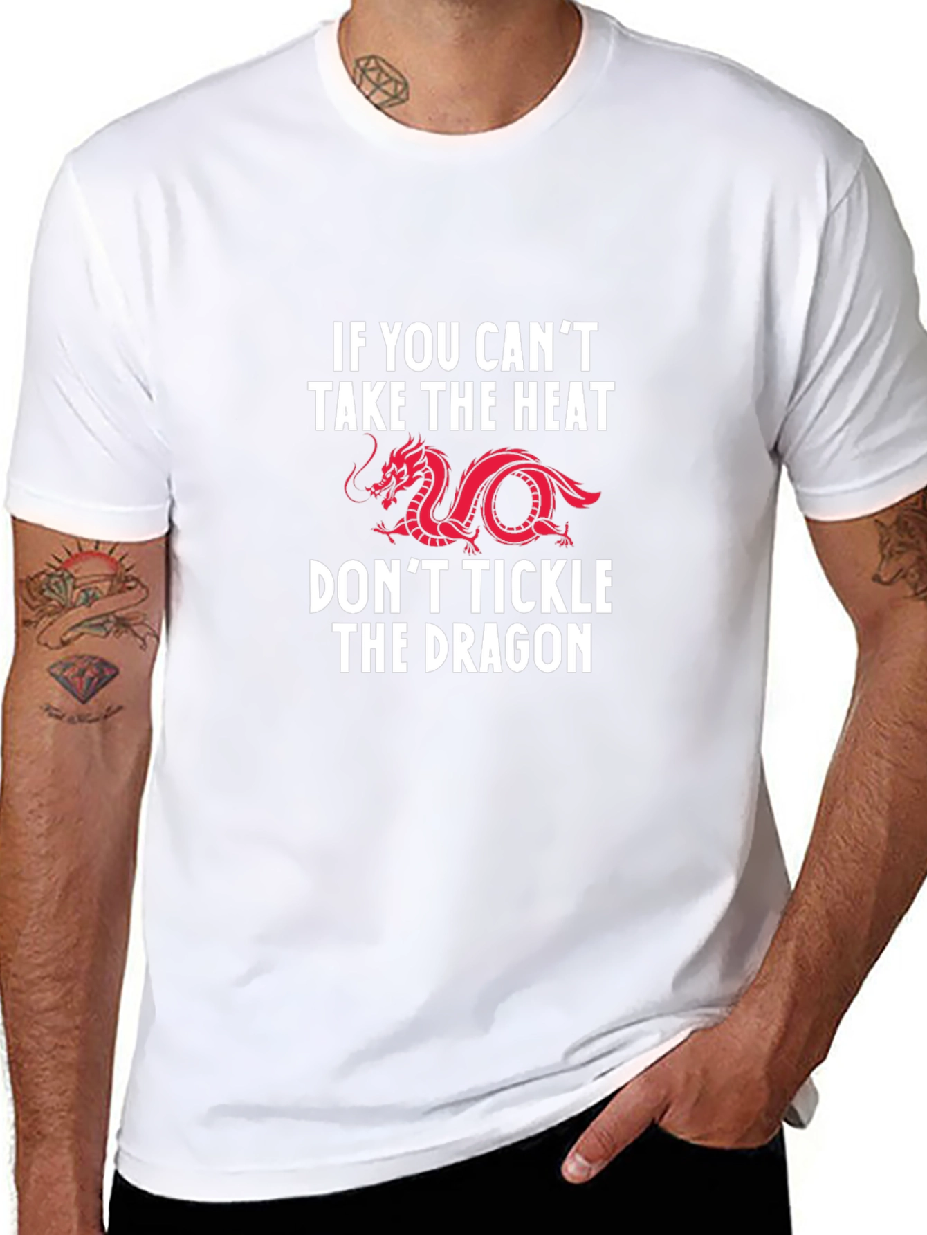 Dragon Heat T-Shirt: Bold Graphic Tee