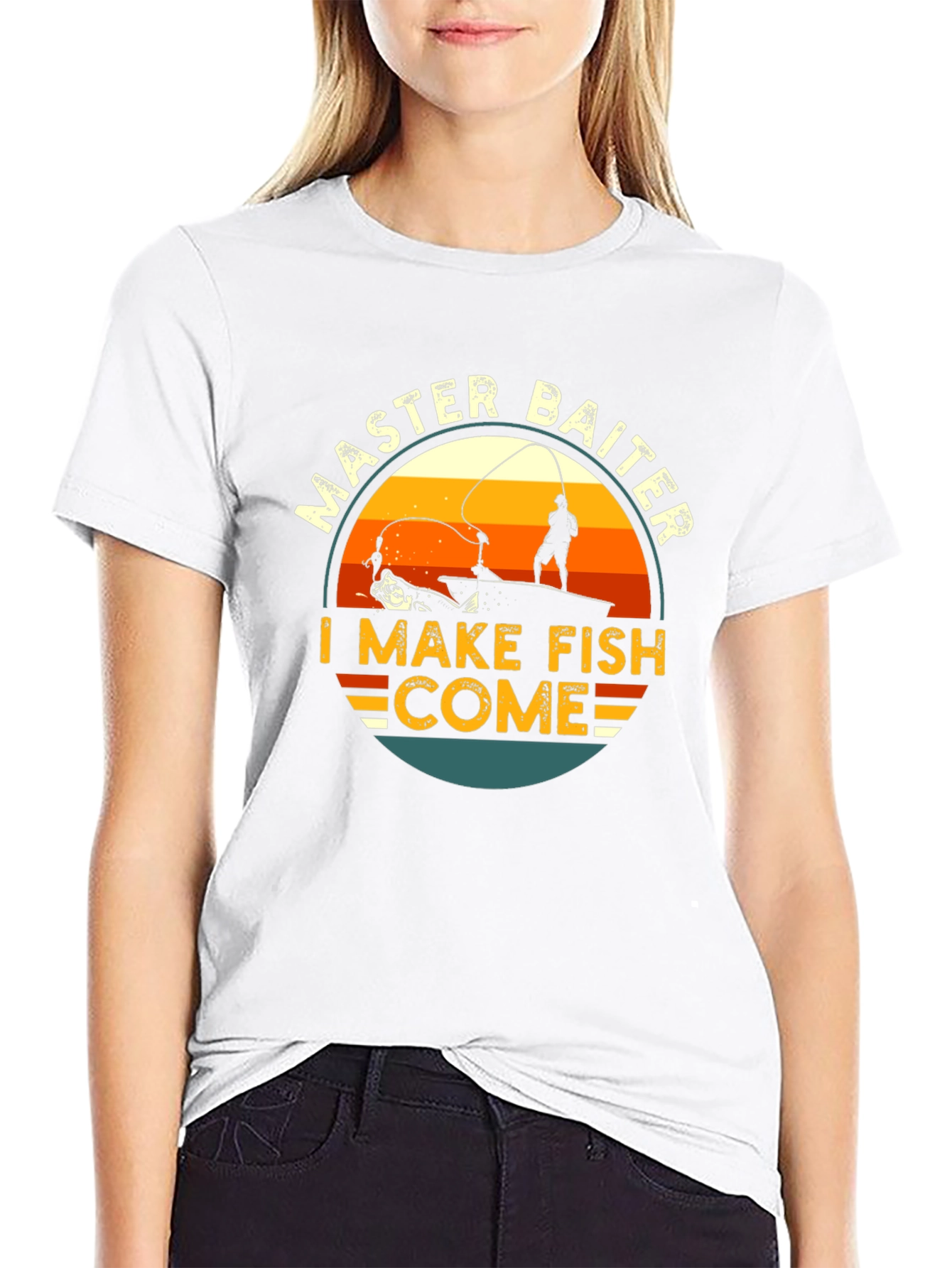 Master Baiter T-Shirt - Funny Fishing Tee