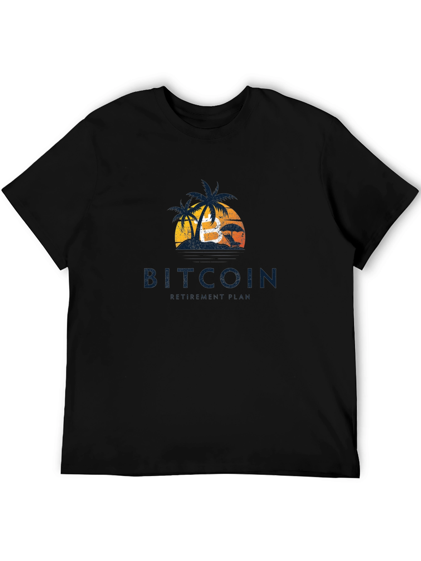 Bitcoin Beach T-Shirt - Crypto Vacation Vibes