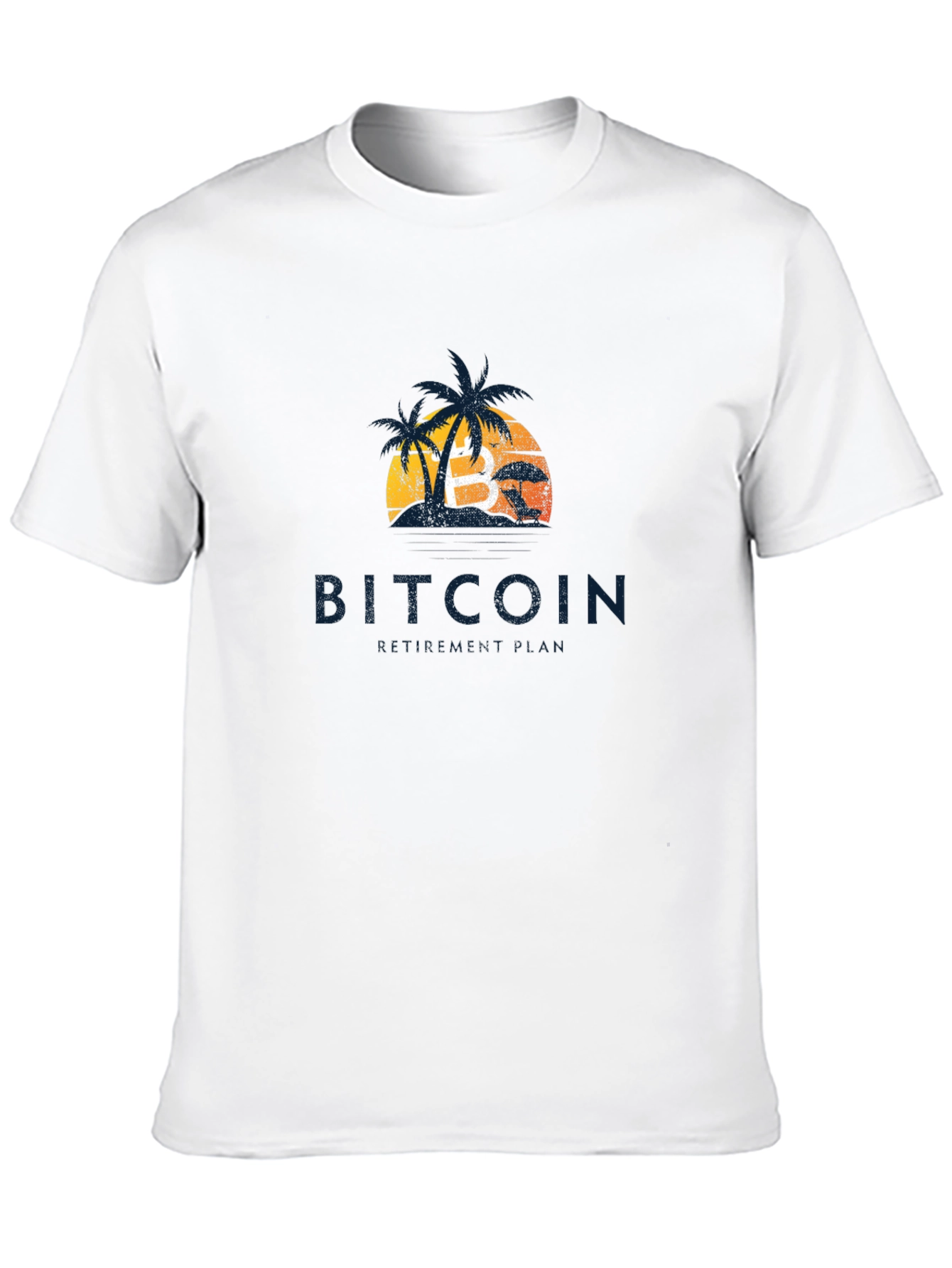 Bitcoin Beach T-Shirt - Crypto Vacation Vibes