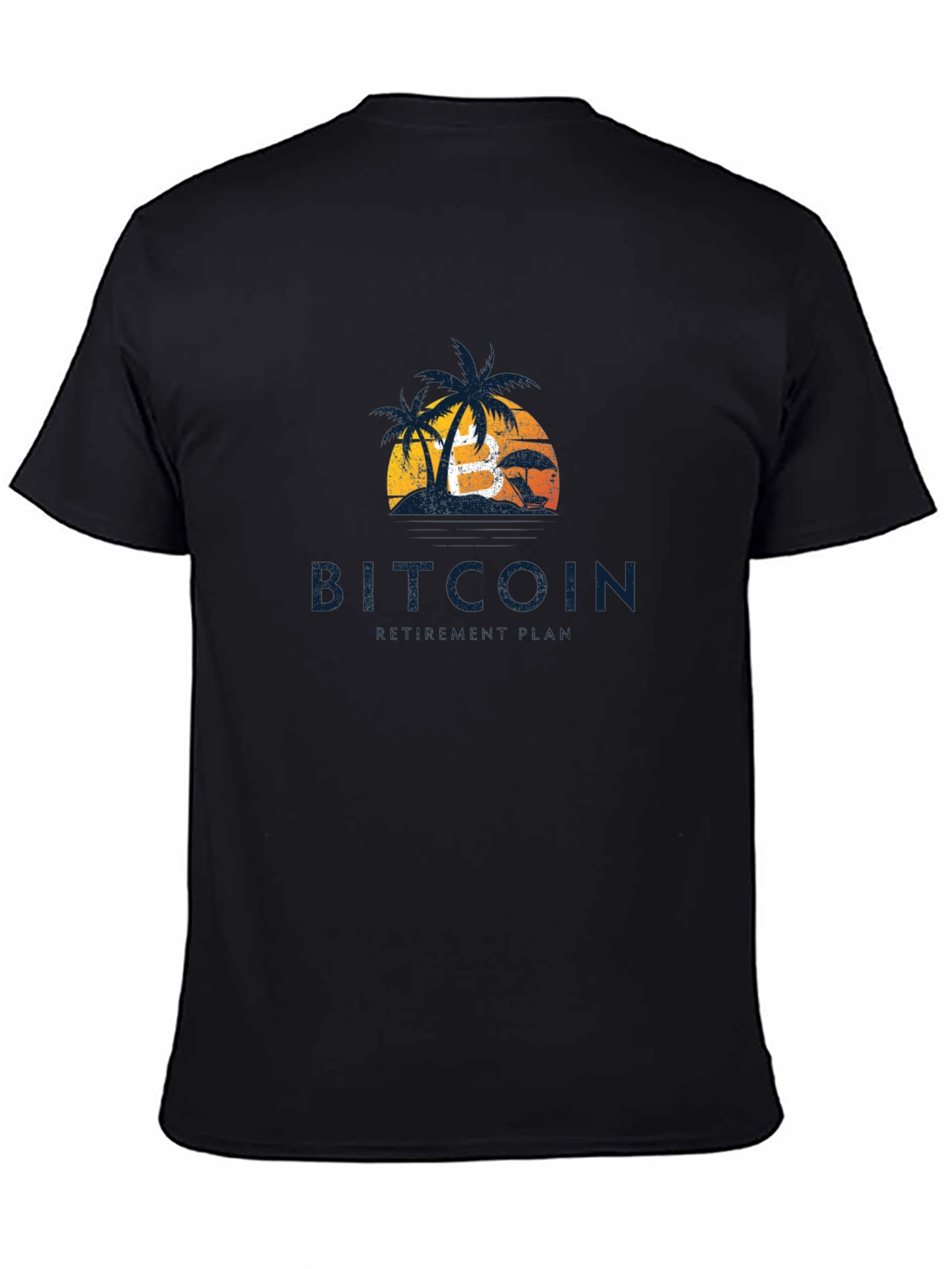 Bitcoin Beach T-Shirt - Crypto Vacation Vibes