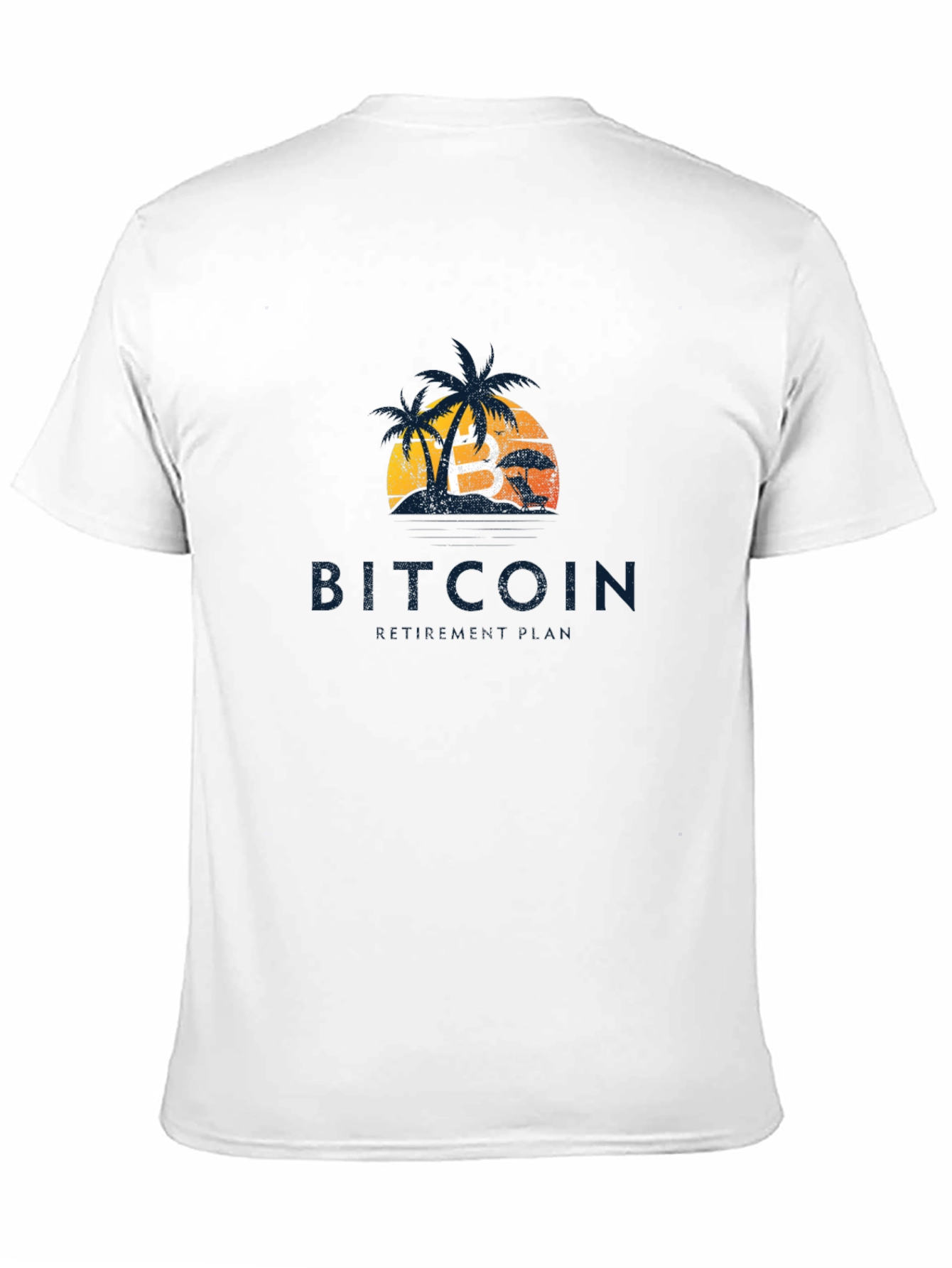 Bitcoin Beach T-Shirt - Crypto Vacation Vibes