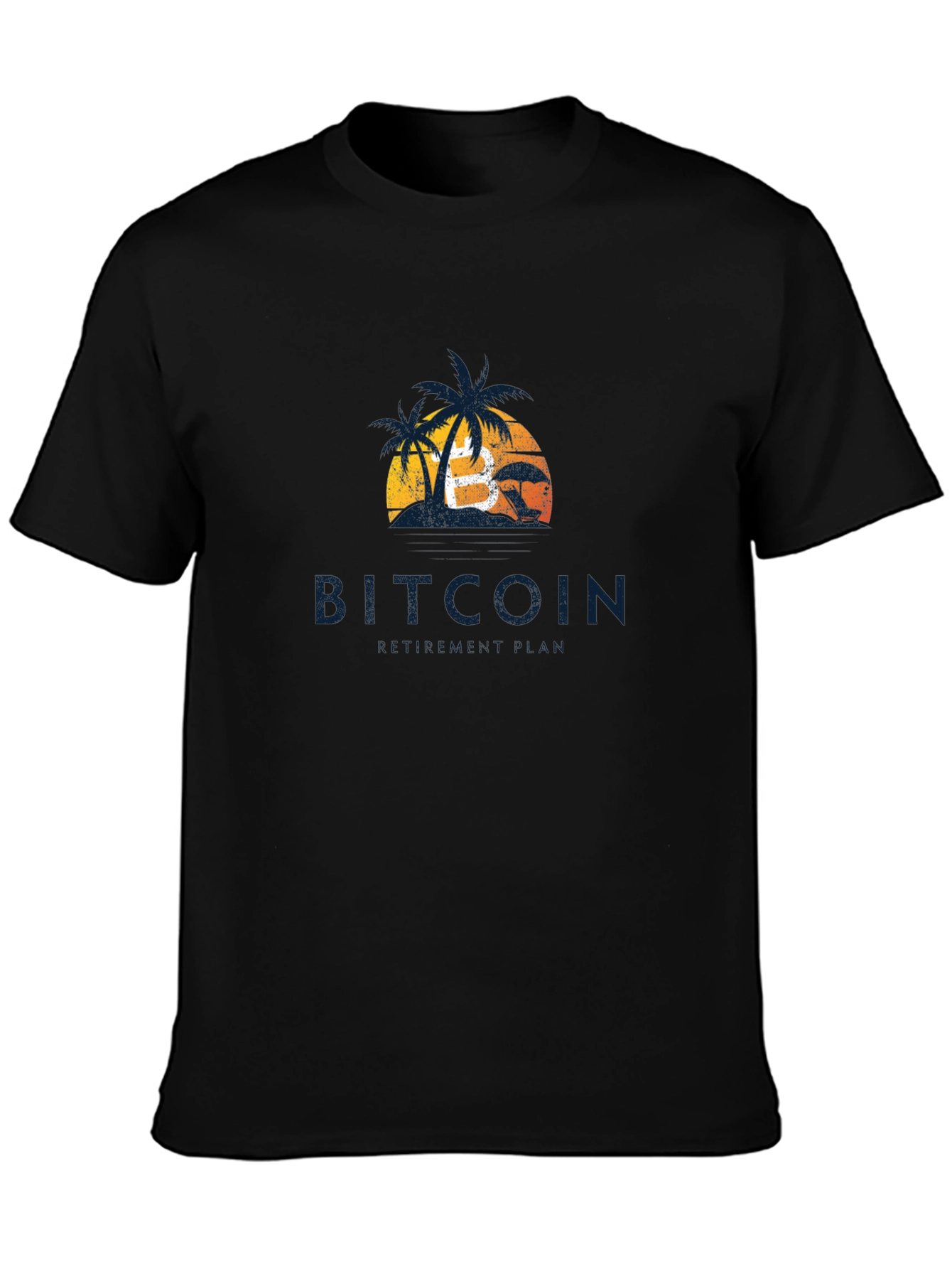 Bitcoin Beach T-Shirt - Crypto Vacation Vibes