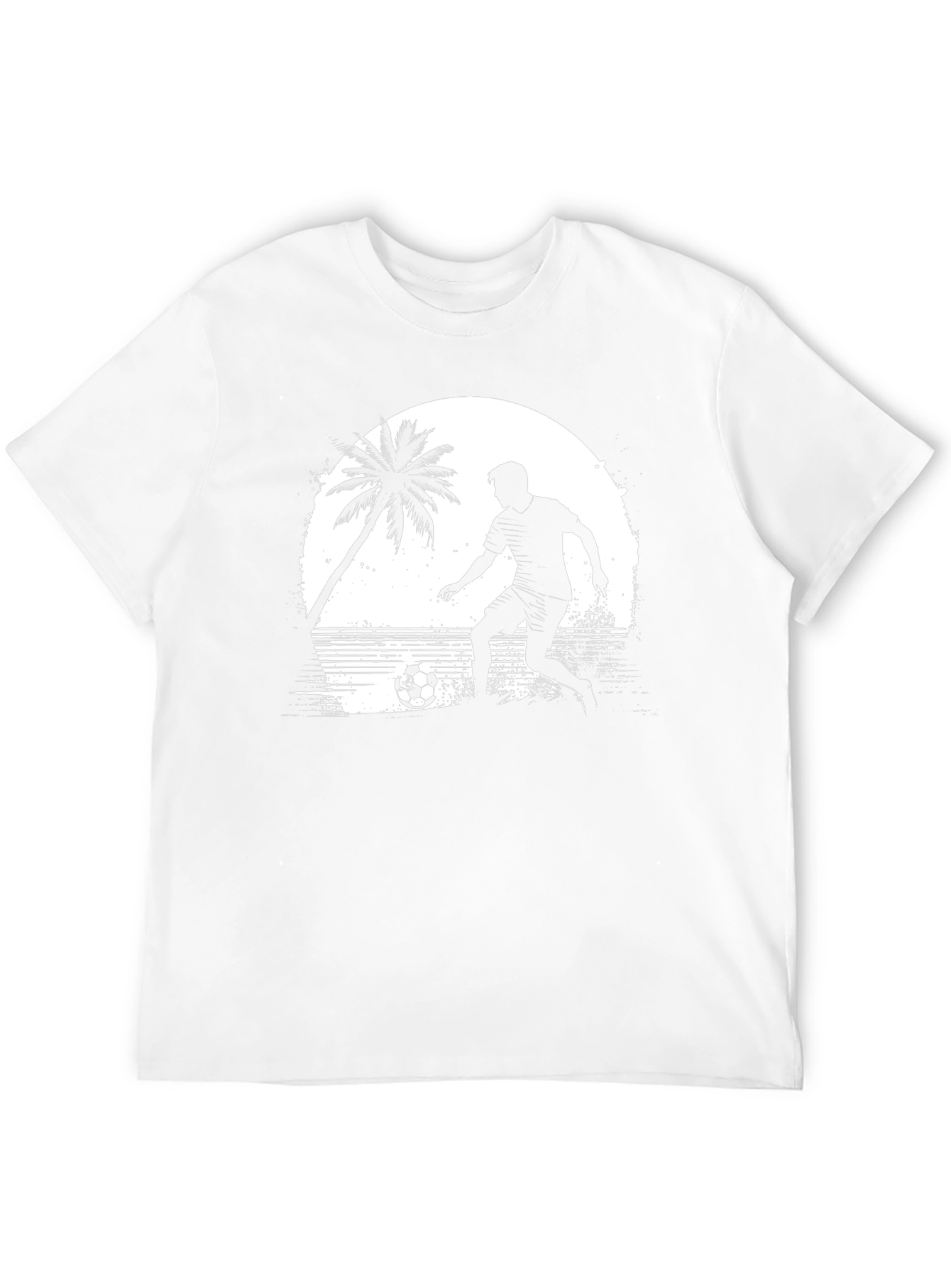 Beach Soccer T-Shirt - Tropical Vibe
