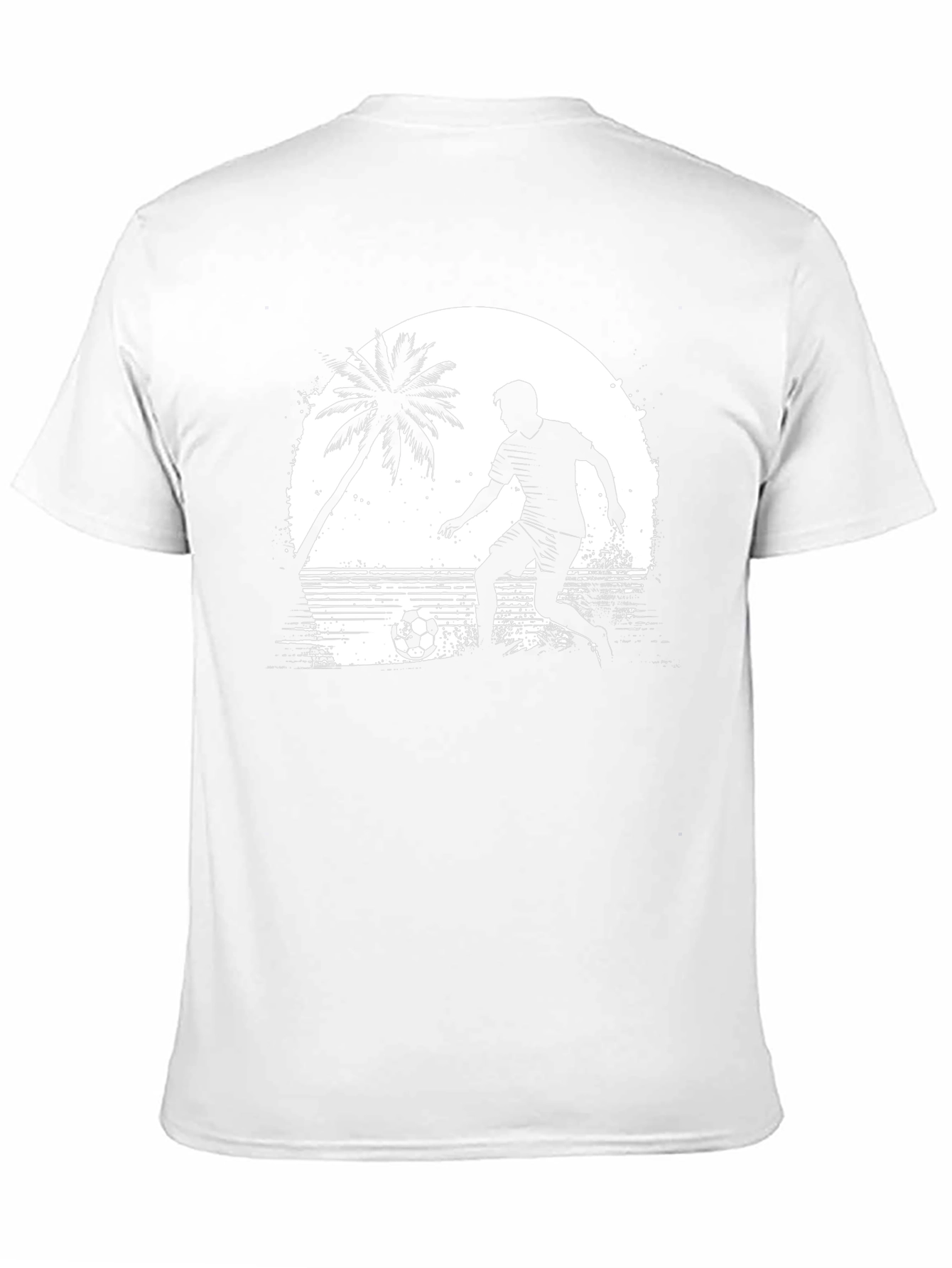 Beach Soccer T-Shirt - Tropical Vibe