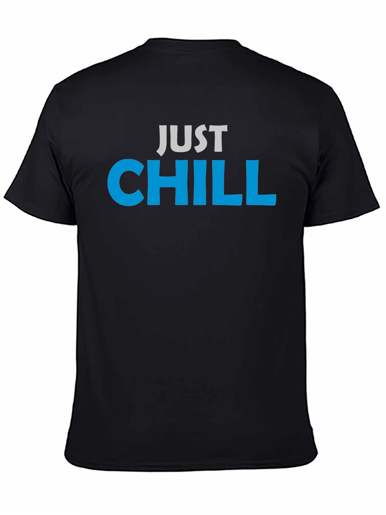 Just Chill Graphic Tee - Relaxed Casual Comfort