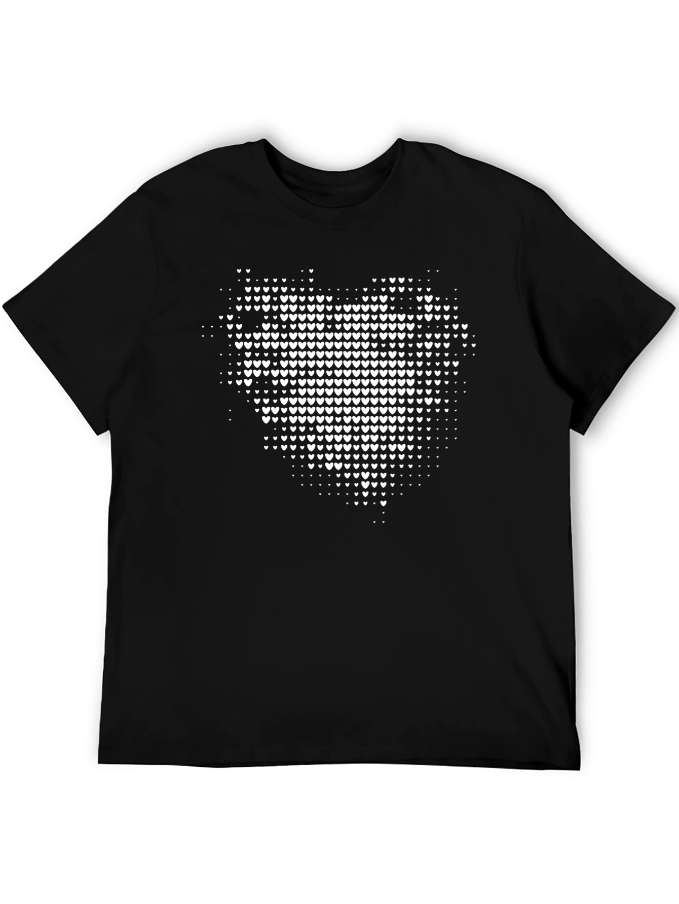 Heart of Hearts Black T-Shirt