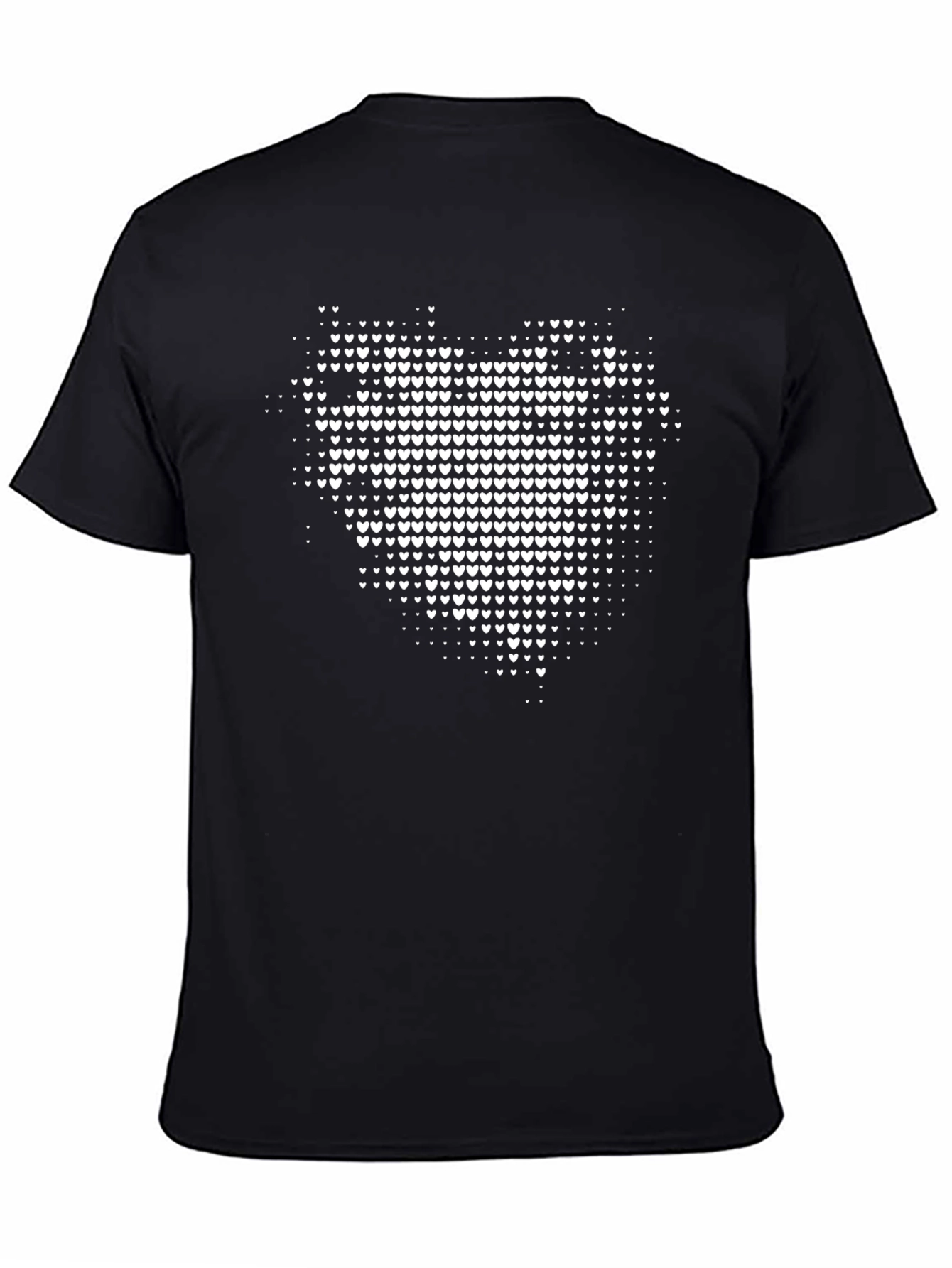 Heart of Hearts Black T-Shirt