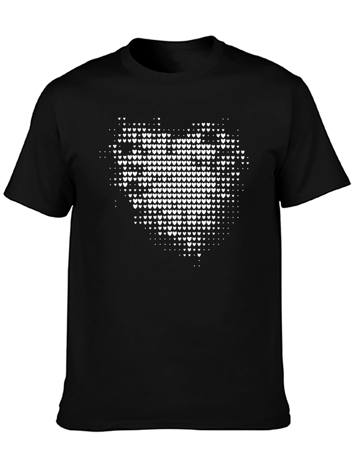 Heart of Hearts Black T-Shirt