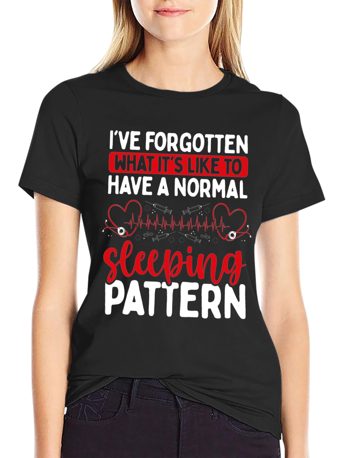 Normal Sleeping Pattern Nurse T-Shirt