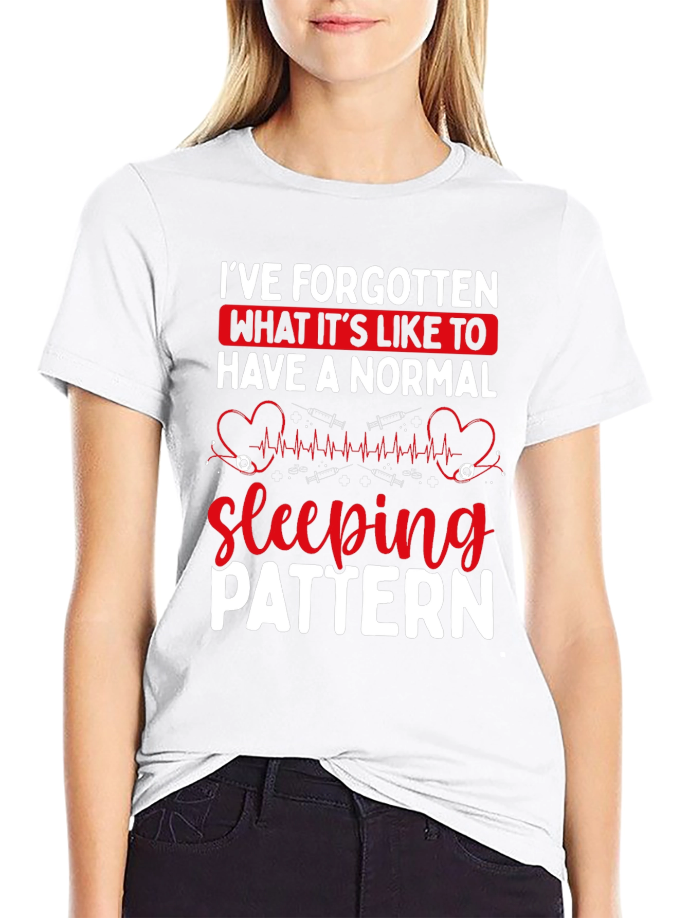 Normal Sleeping Pattern Nurse T-Shirt
