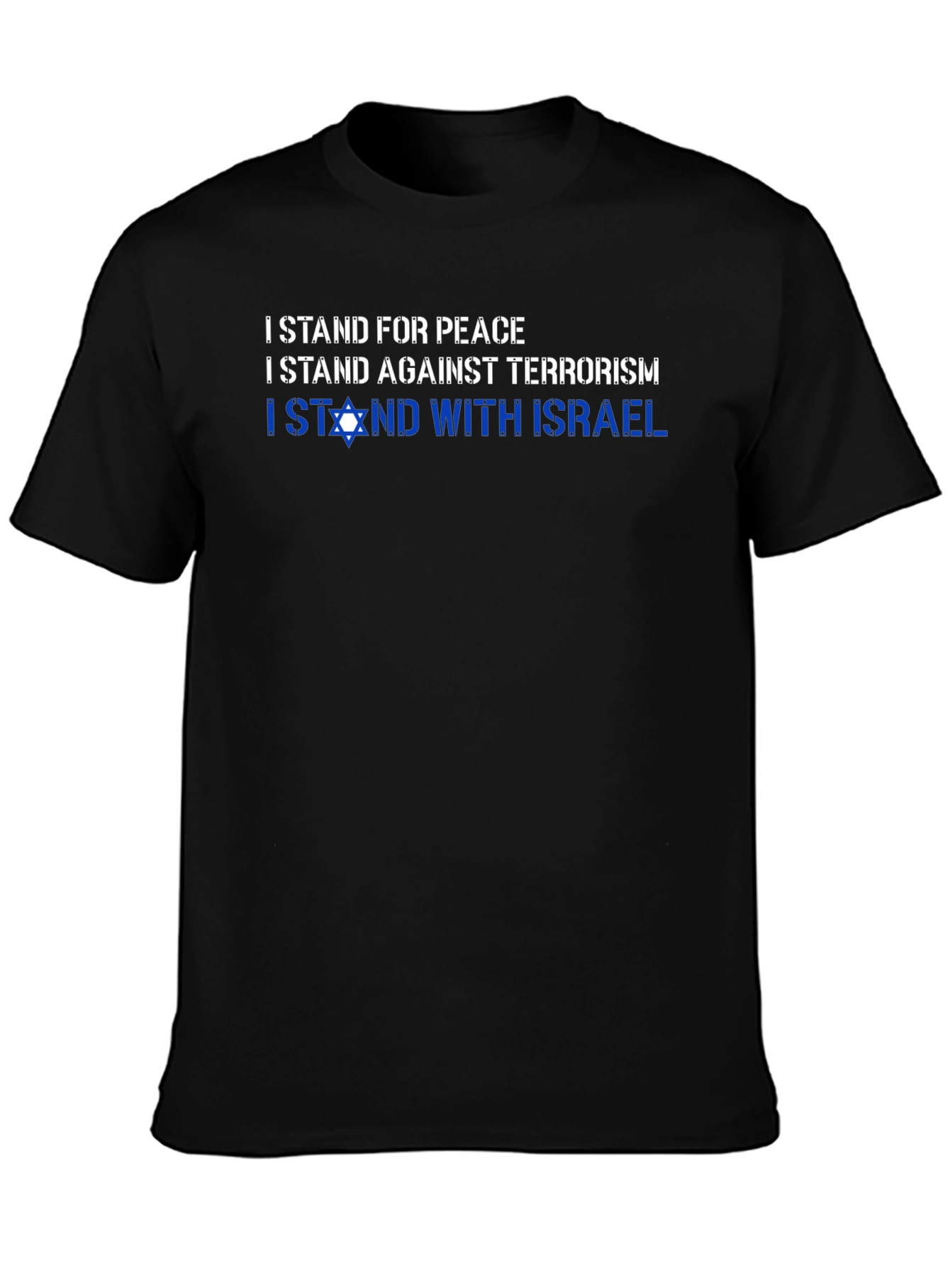 I Stand With Israel Graphic Tee