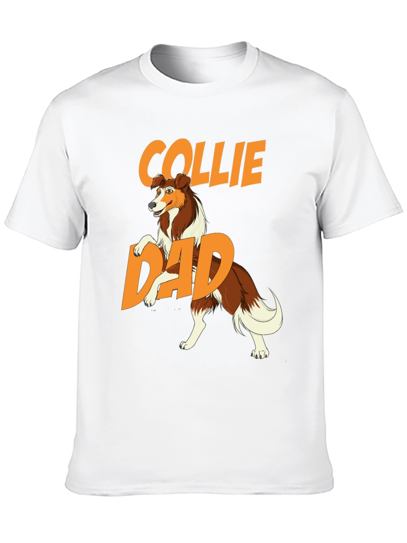 Collie Dad T-Shirt - Dog Lover Gift