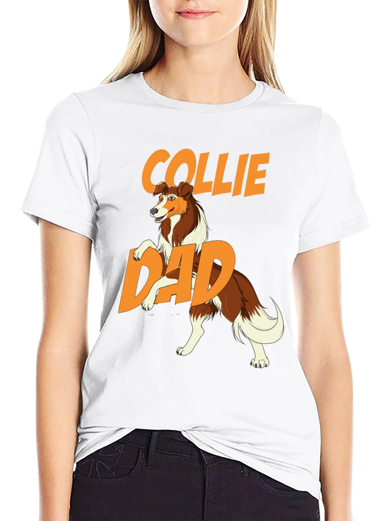 Collie Dad T-Shirt - Dog Lover Gift