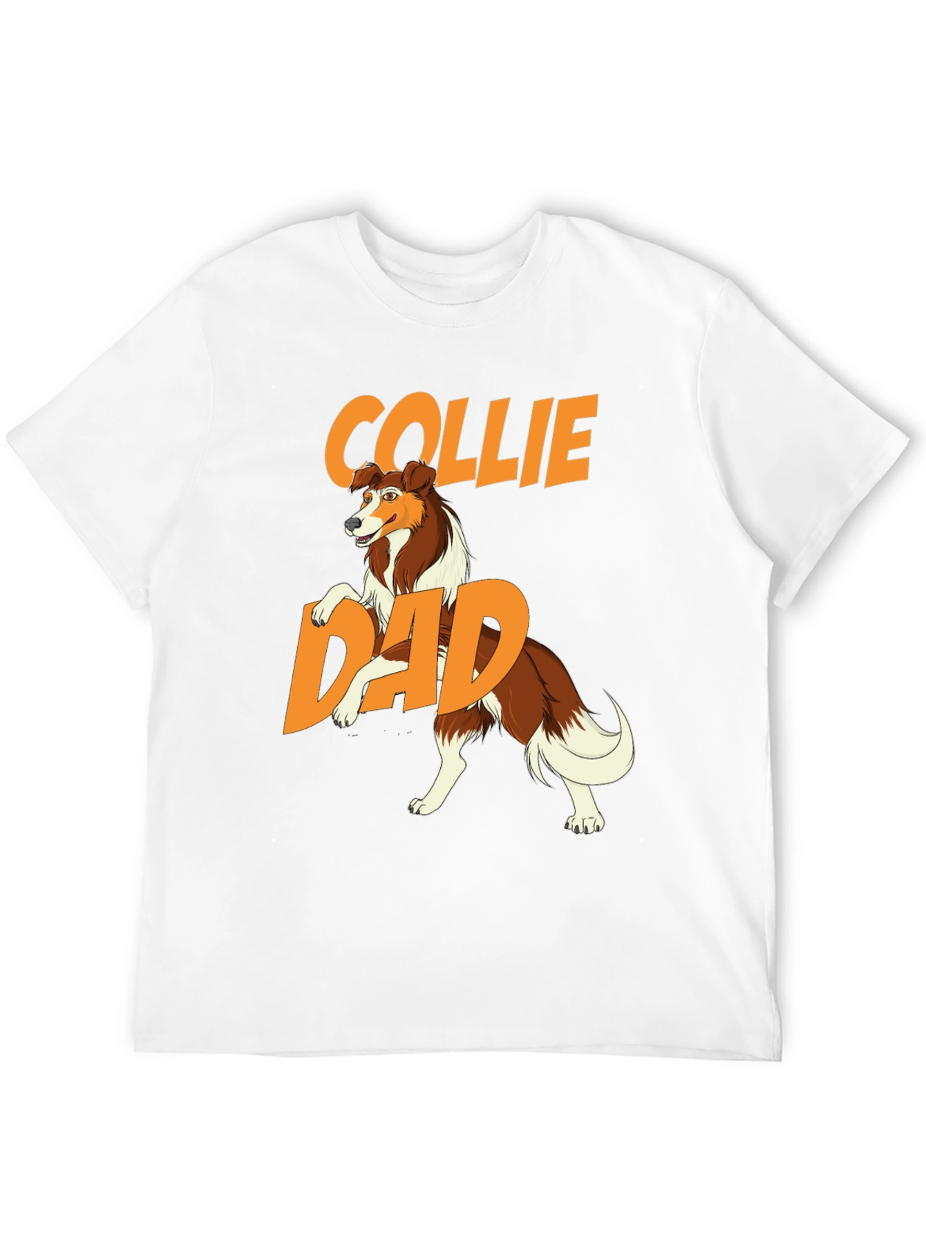 Collie Dad T-Shirt - Dog Lover Gift