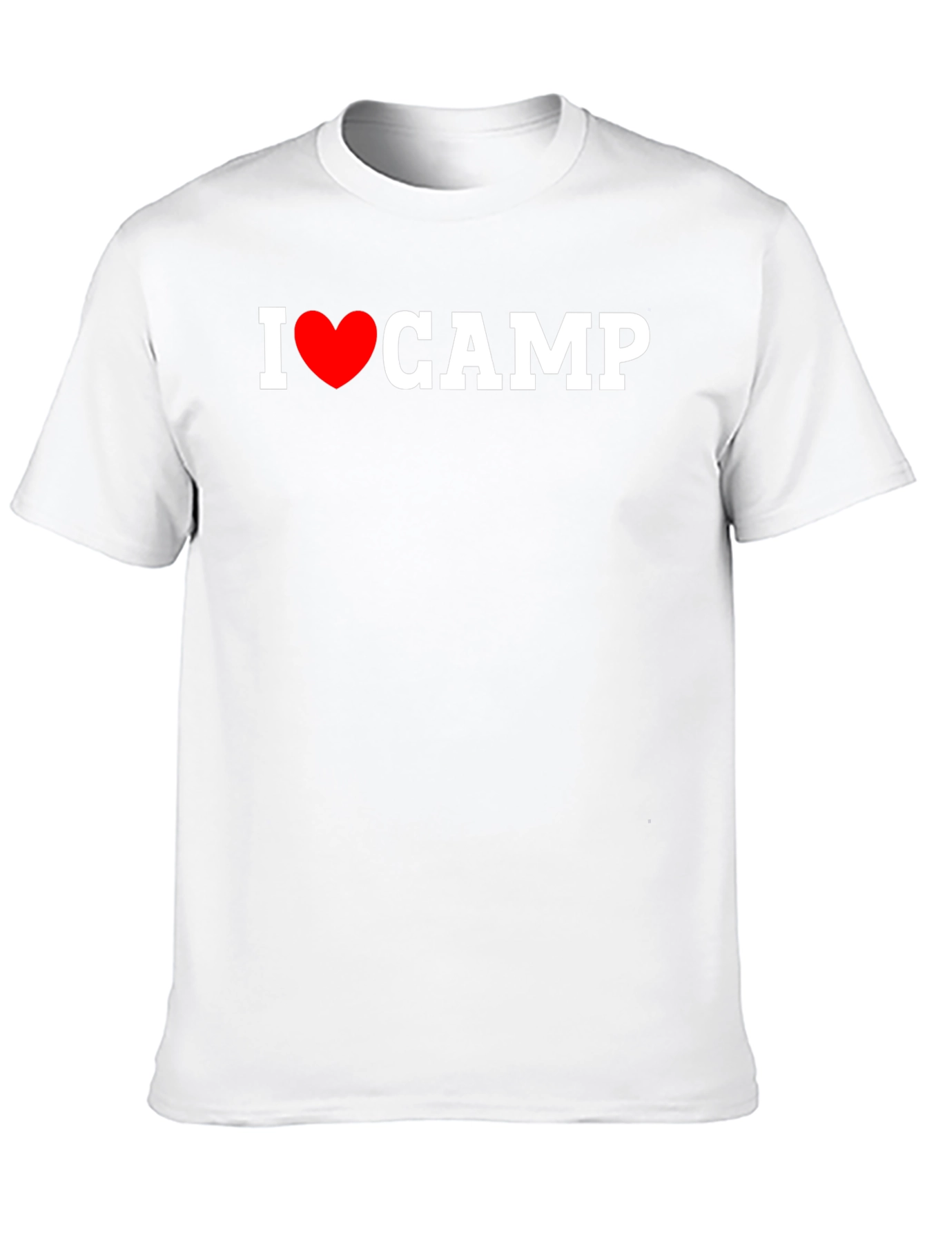 I Heart Camp Black T-Shirt