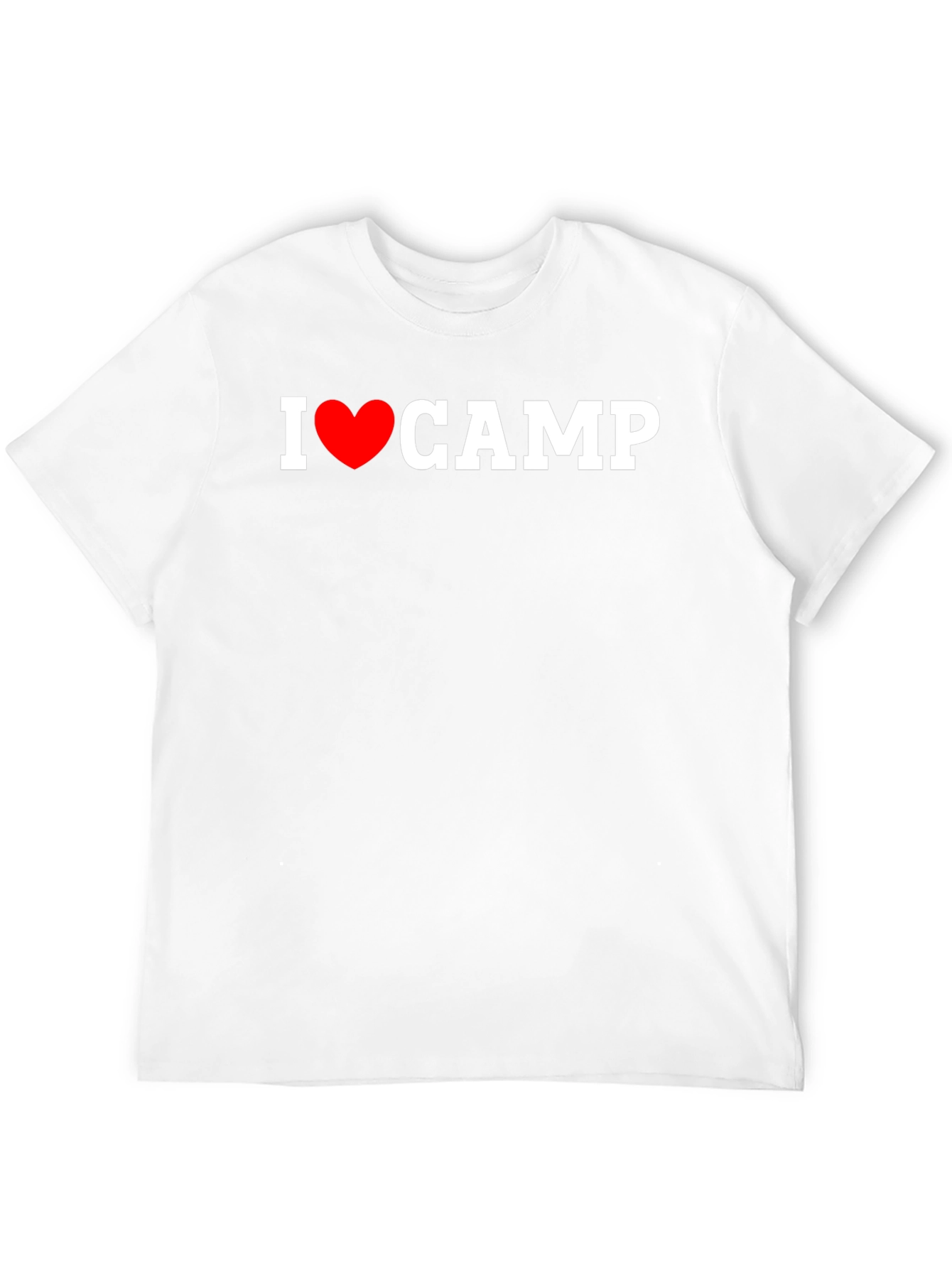 I Heart Camp Black T-Shirt