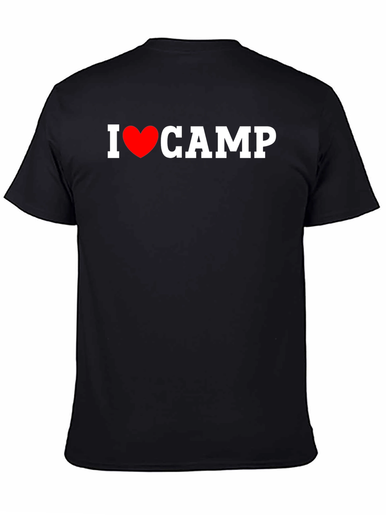 I Heart Camp Black T-Shirt