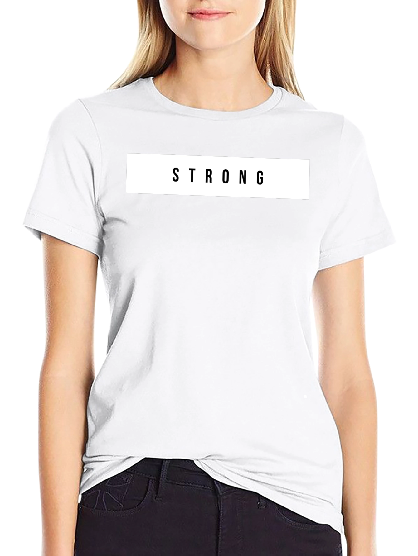 Strong Graphic Tee - Bold Statement Shirt