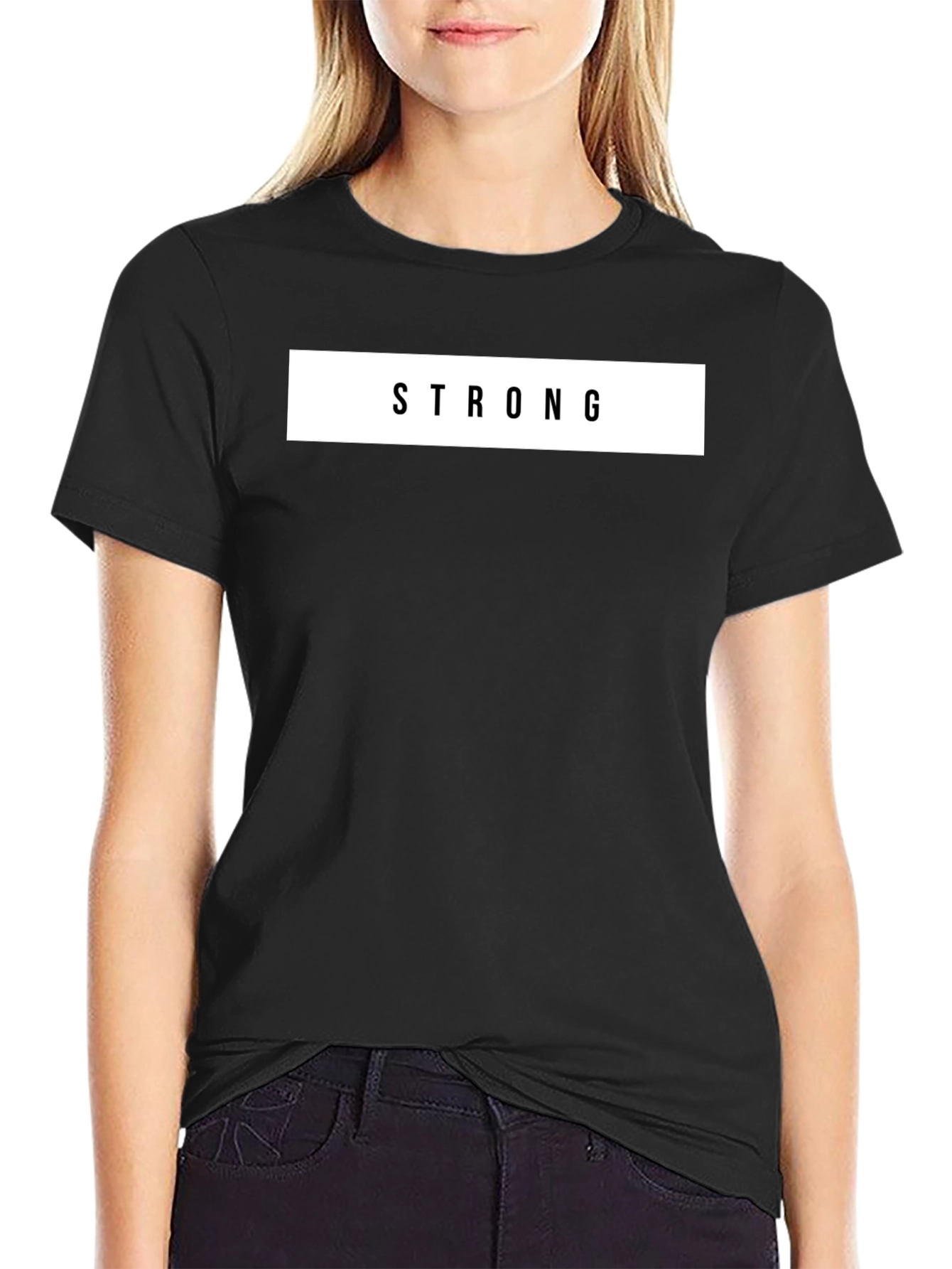 Strong Graphic Tee - Bold Statement Shirt