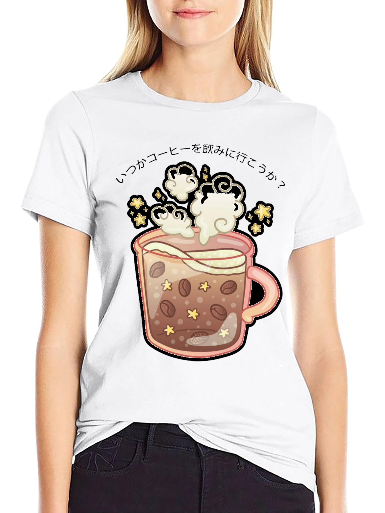 Coffee Time T-Shirt - Kawaii Graphic Tee