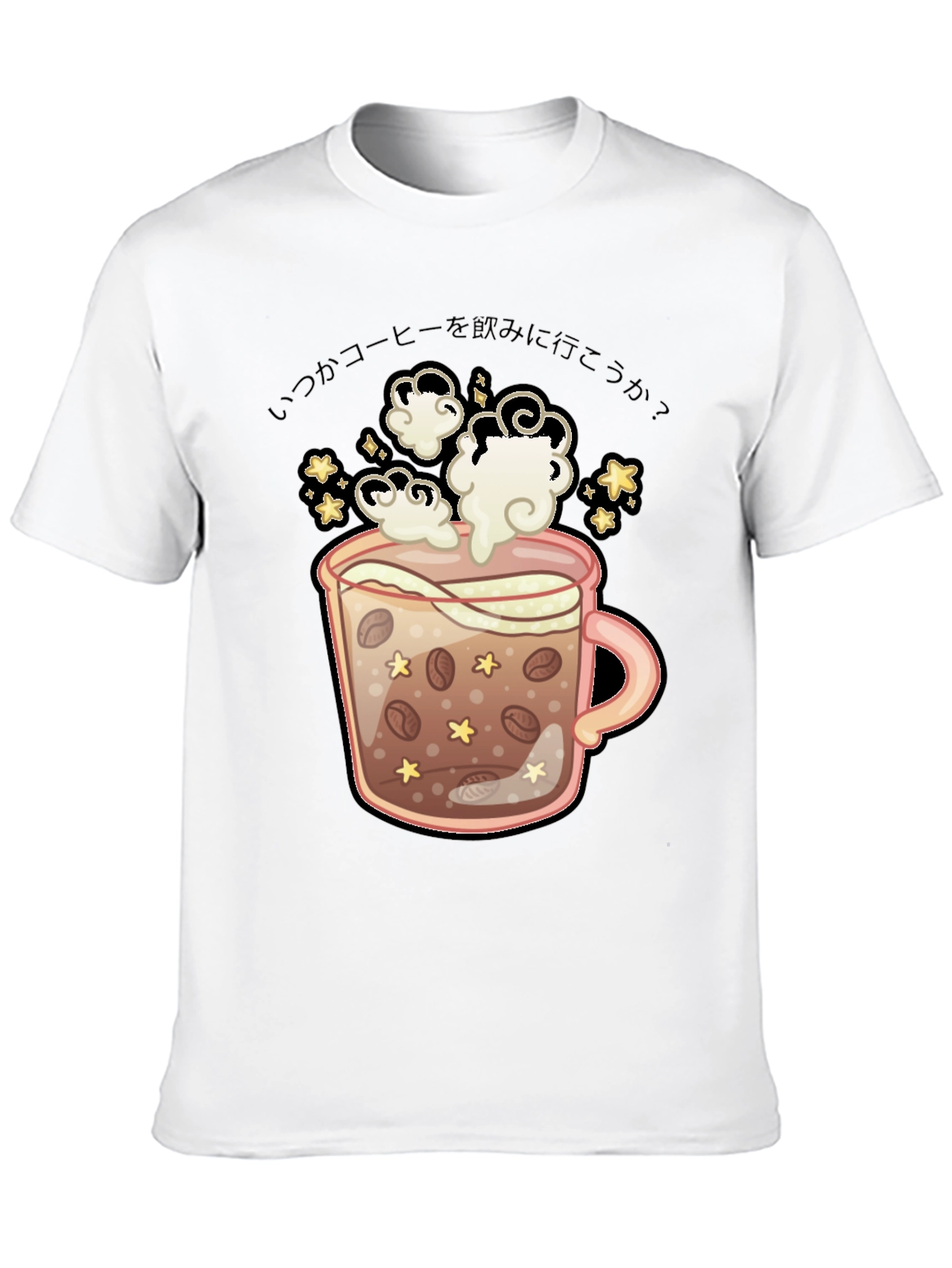 Coffee Time T-Shirt - Kawaii Graphic Tee