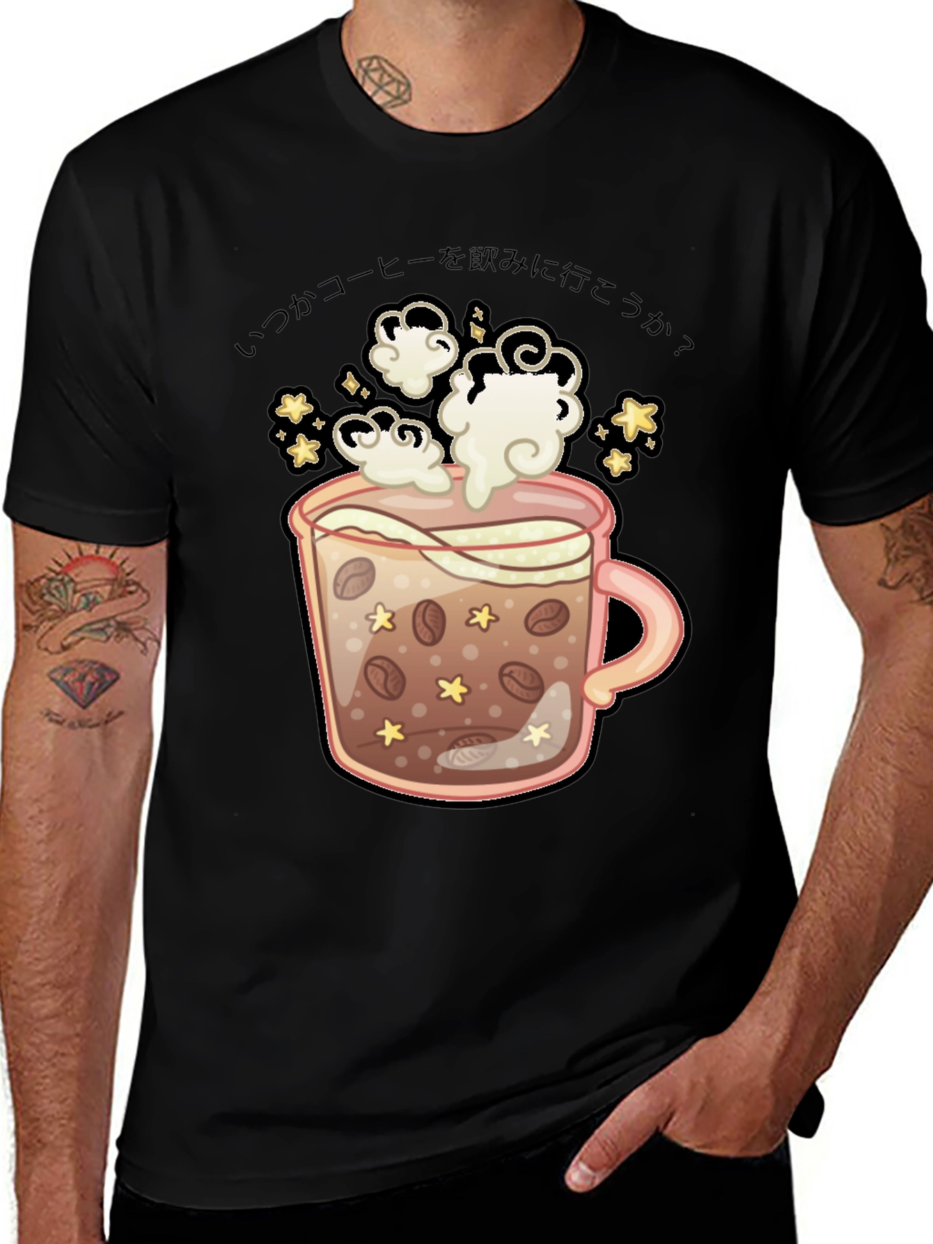 Coffee Time T-Shirt - Kawaii Graphic Tee