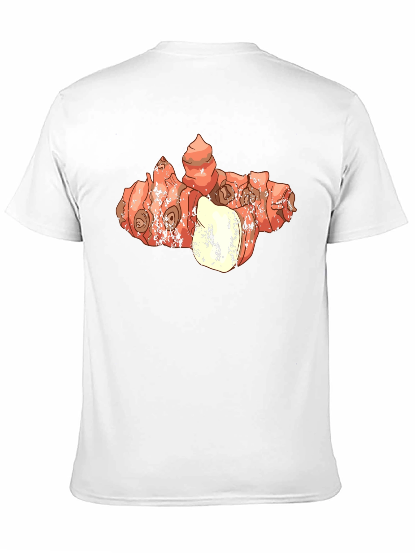 Galangal Root Graphic Tee - Unique Foodie Design