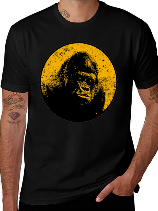 Gorilla Graphic Tee - Cool Black T-Shirt
