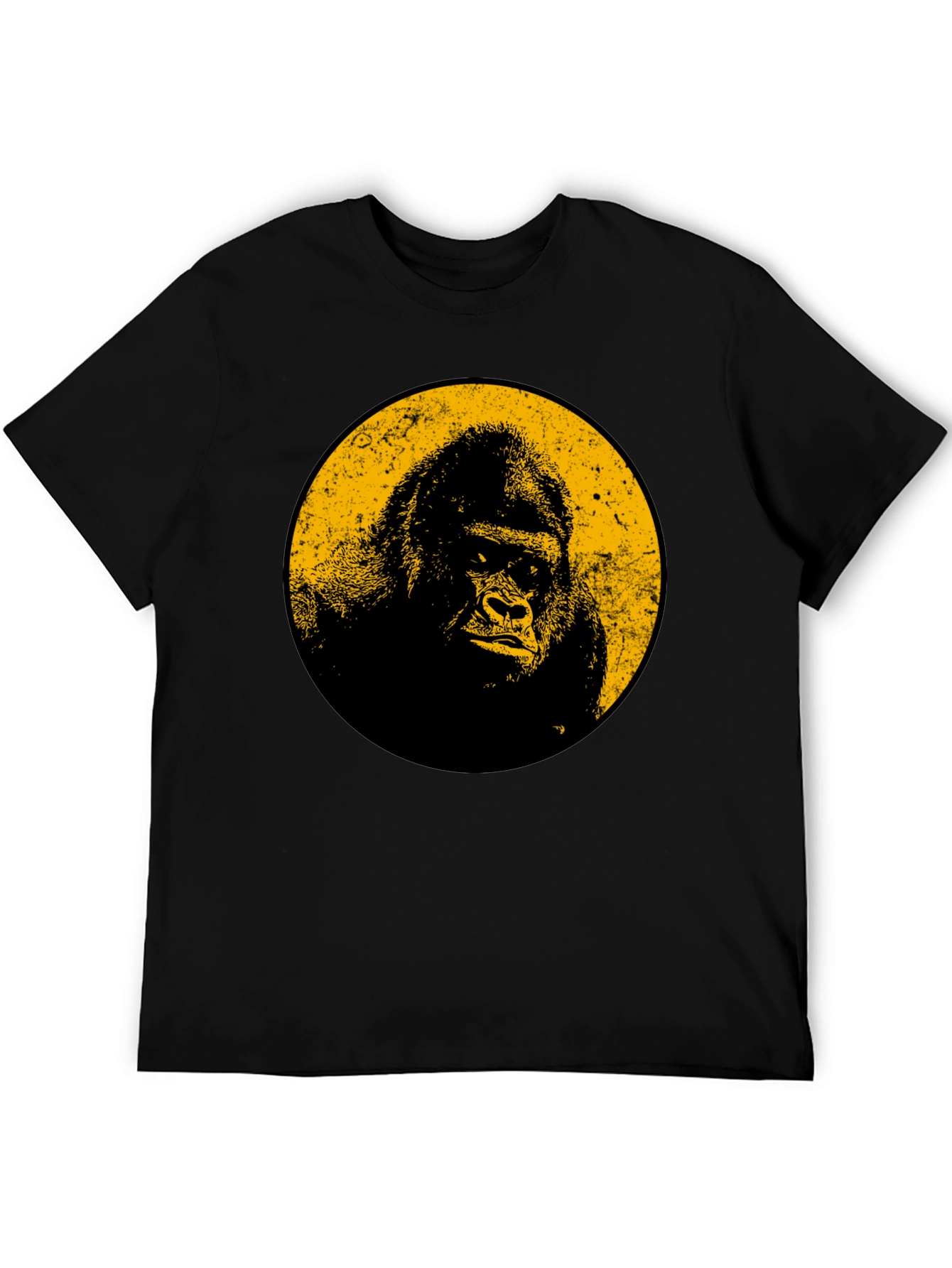 Gorilla Graphic Tee - Cool Black T-Shirt