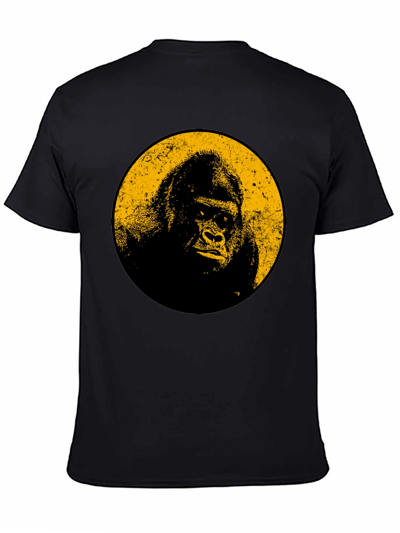 Gorilla Graphic Tee - Cool Black T-Shirt