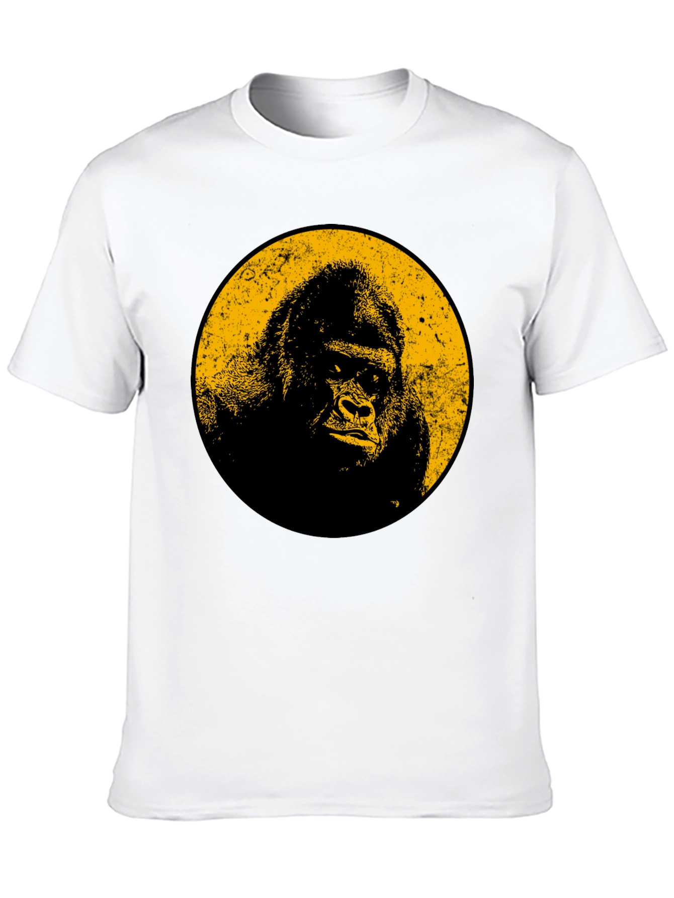 Gorilla Graphic Tee - Cool Black T-Shirt