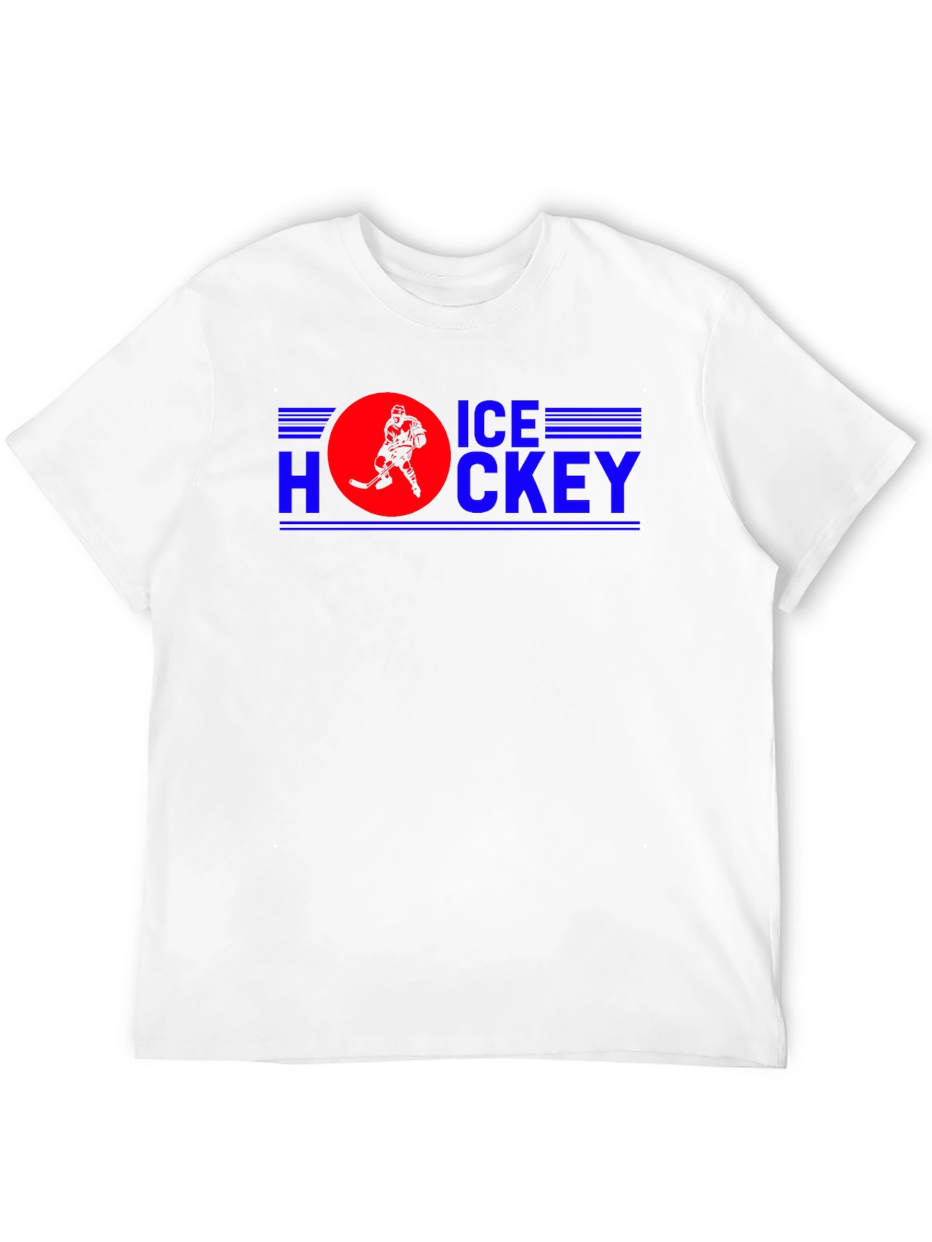 Ice Hockey Graphic Tee - Sporty Fan Apparel