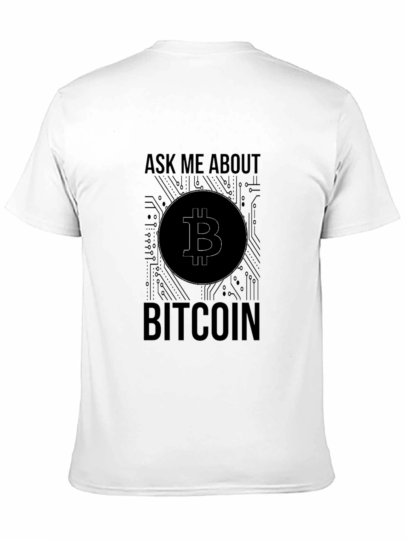 Bitcoin Ask Me About Crypto T-Shirt