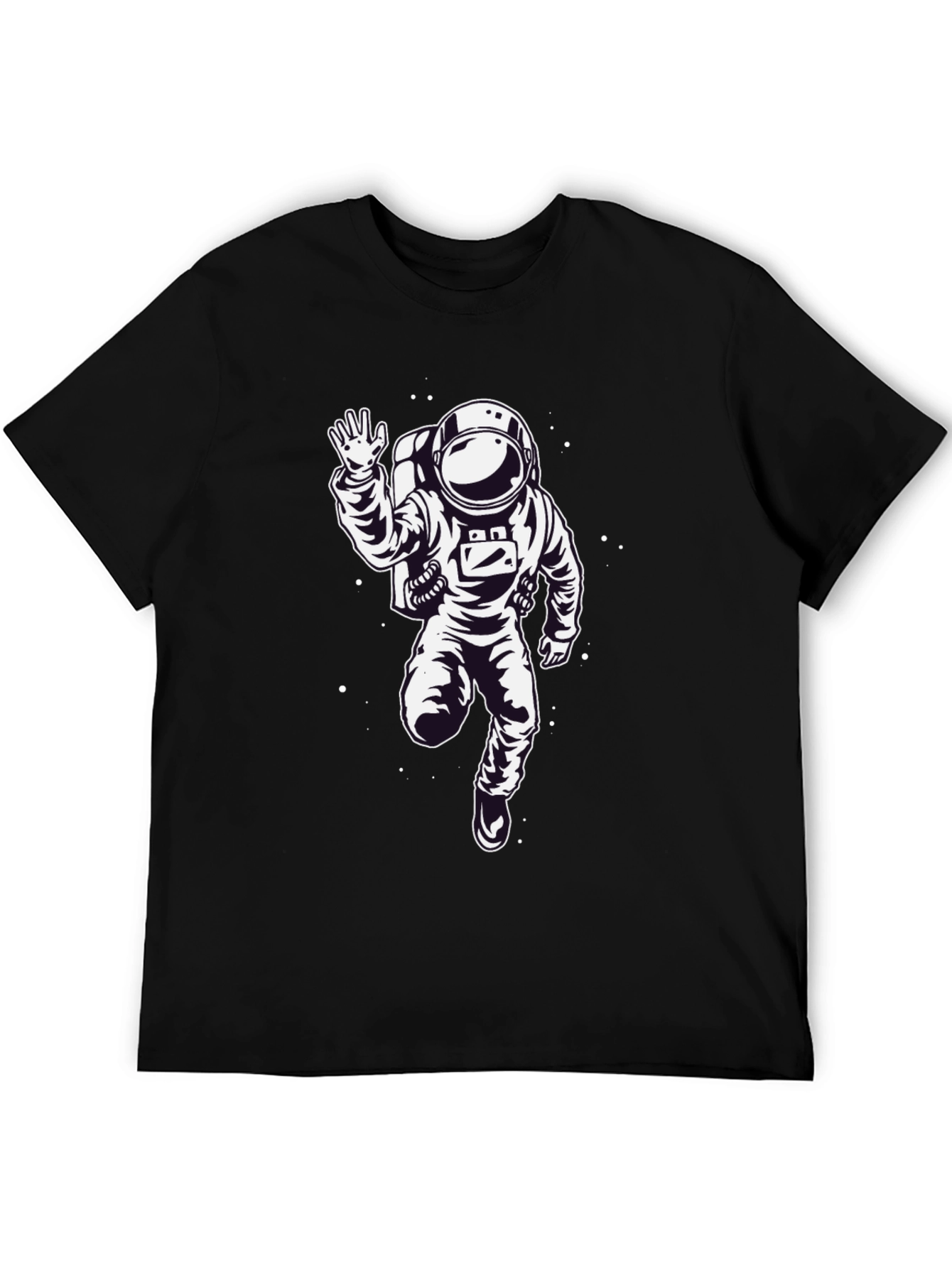 Astronaut Graphic Print Mens T-Shirt