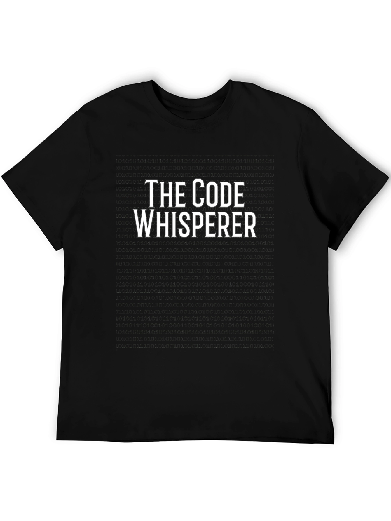 The Code Whisperer Black T-Shirt